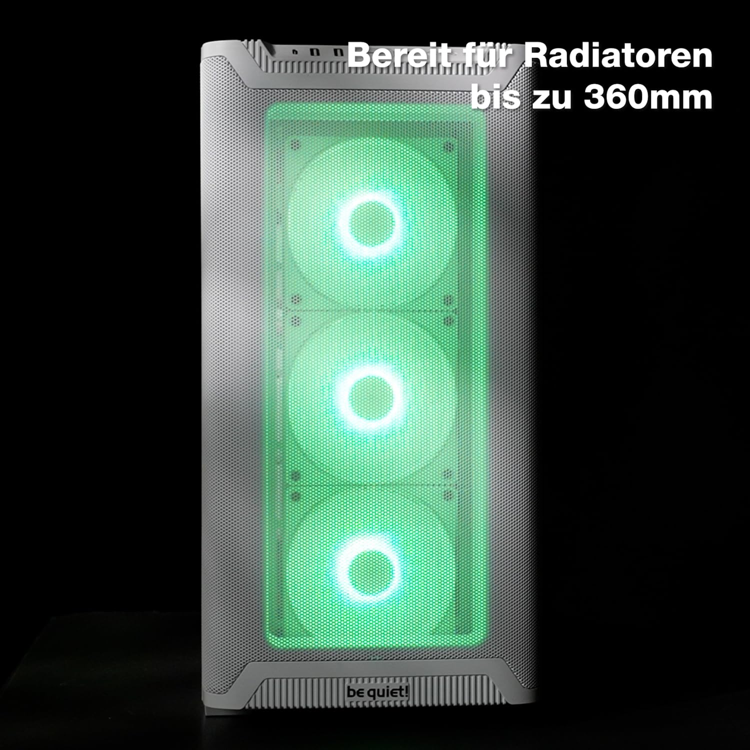 be quiet! Pure Base 501 Airflow Window White PC-Gehäuse