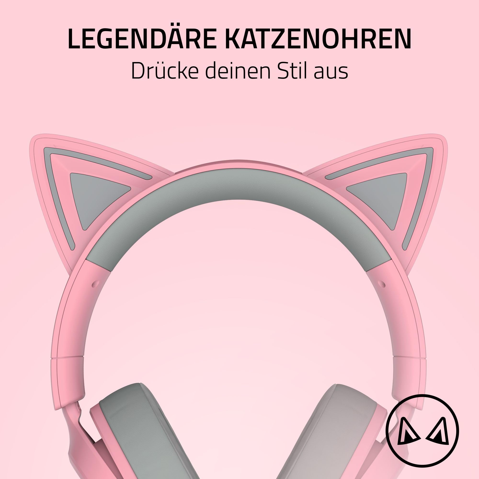 Razer Kraken Kitty V3 X - Kabelgebundenes Kitty-Headset für Gaming