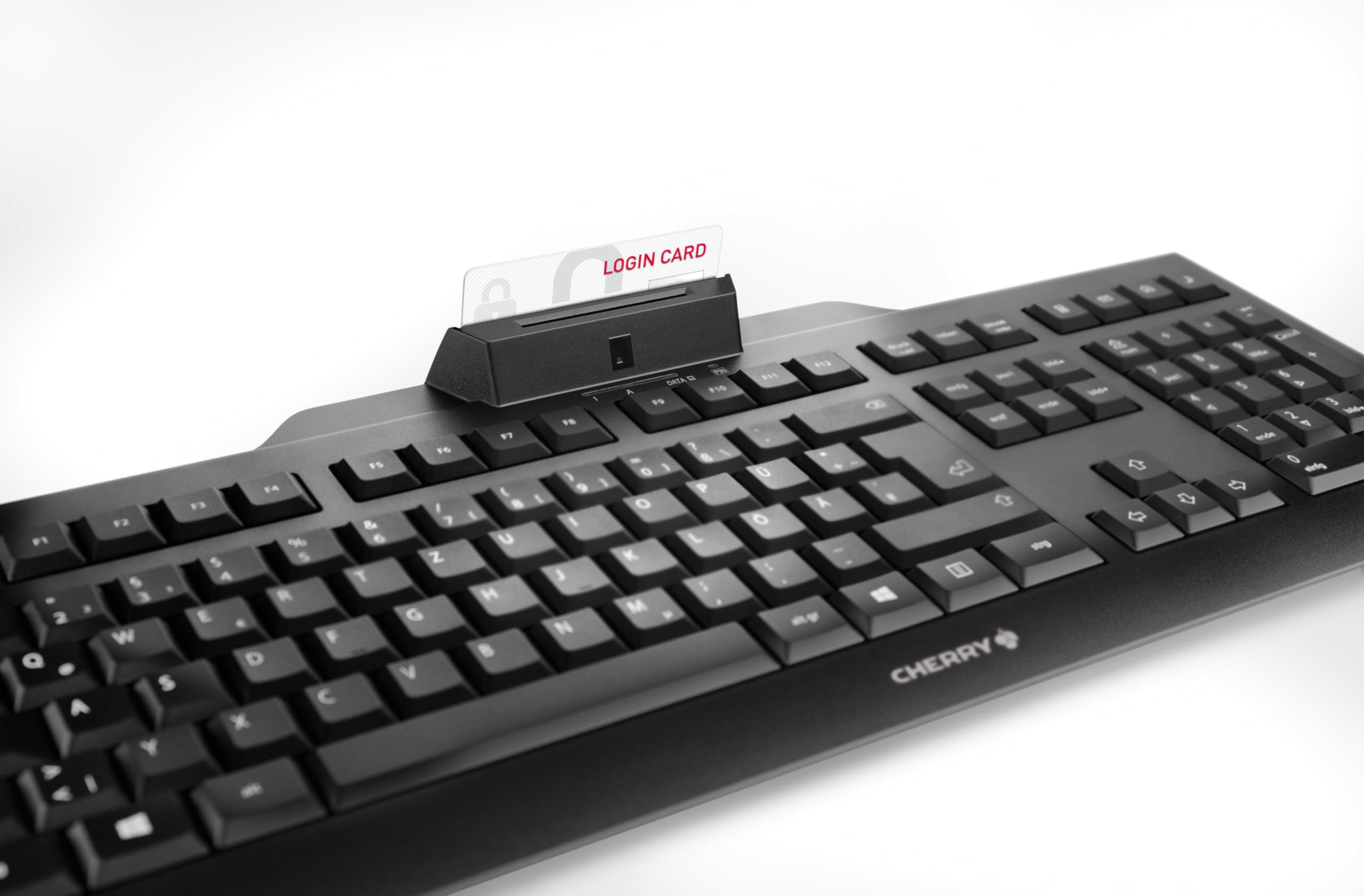 CHERRY KC 1000 SC, Kabelgebundene Security-Tastatur mit integriertem Kartenleser