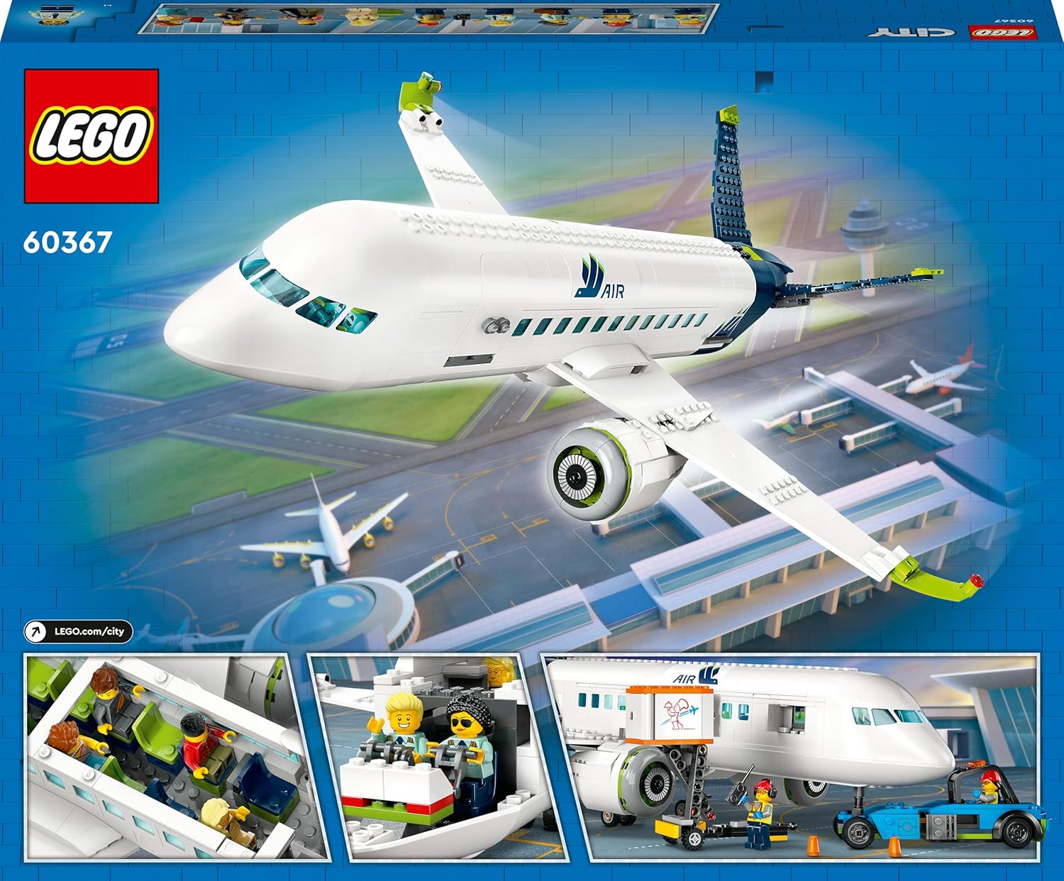 LEGO 60367 City Passagierflugzeug
