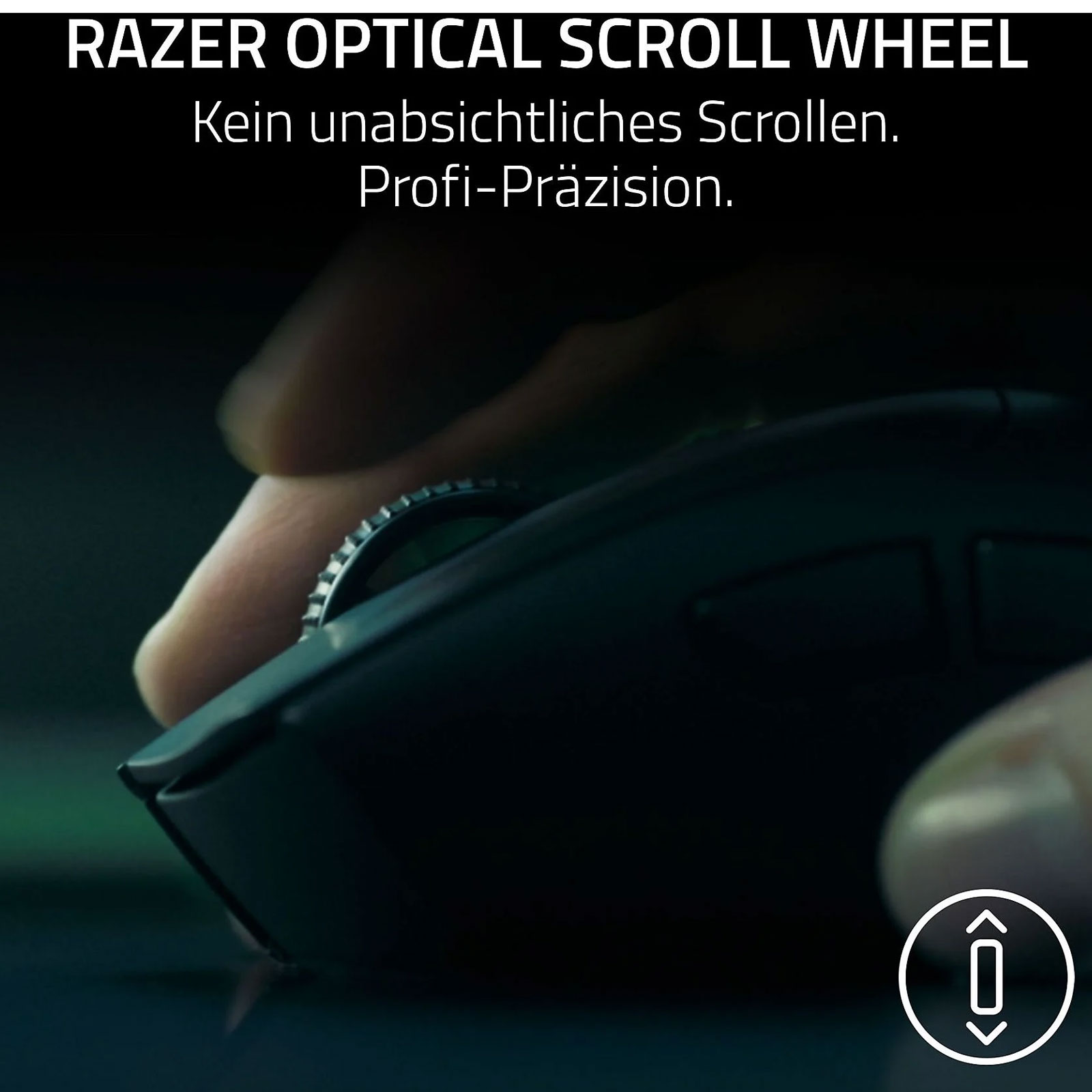 RAZER DeathAdder V4 Pro, Schwarz Gaming-Maus