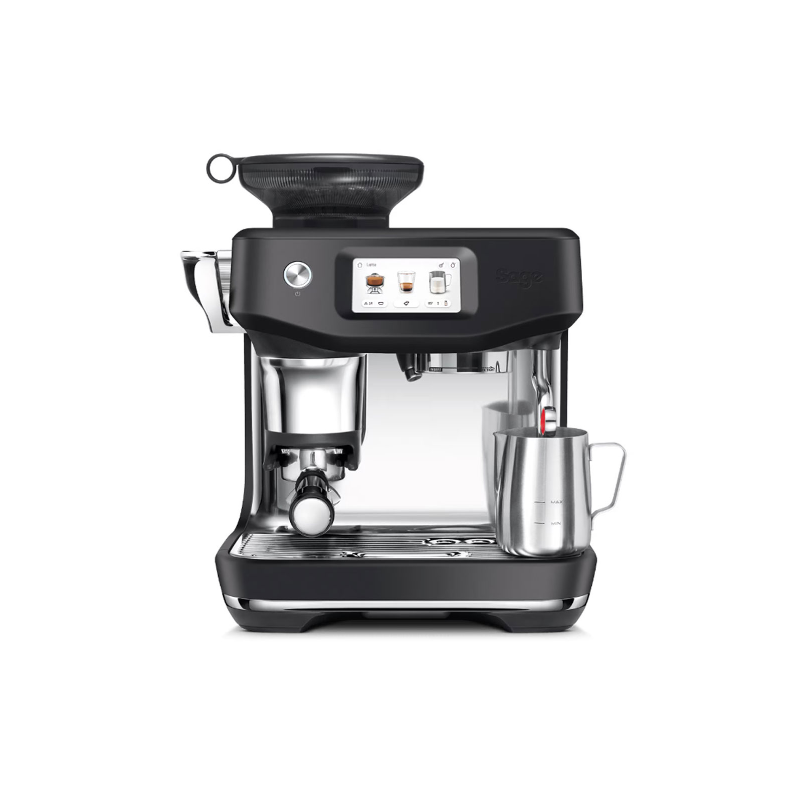 Sage SES881BTR Impress Touch Siebträger-Espressomaschine Sage SES881BTR Impress Touch Siebträger-Espressomaschine