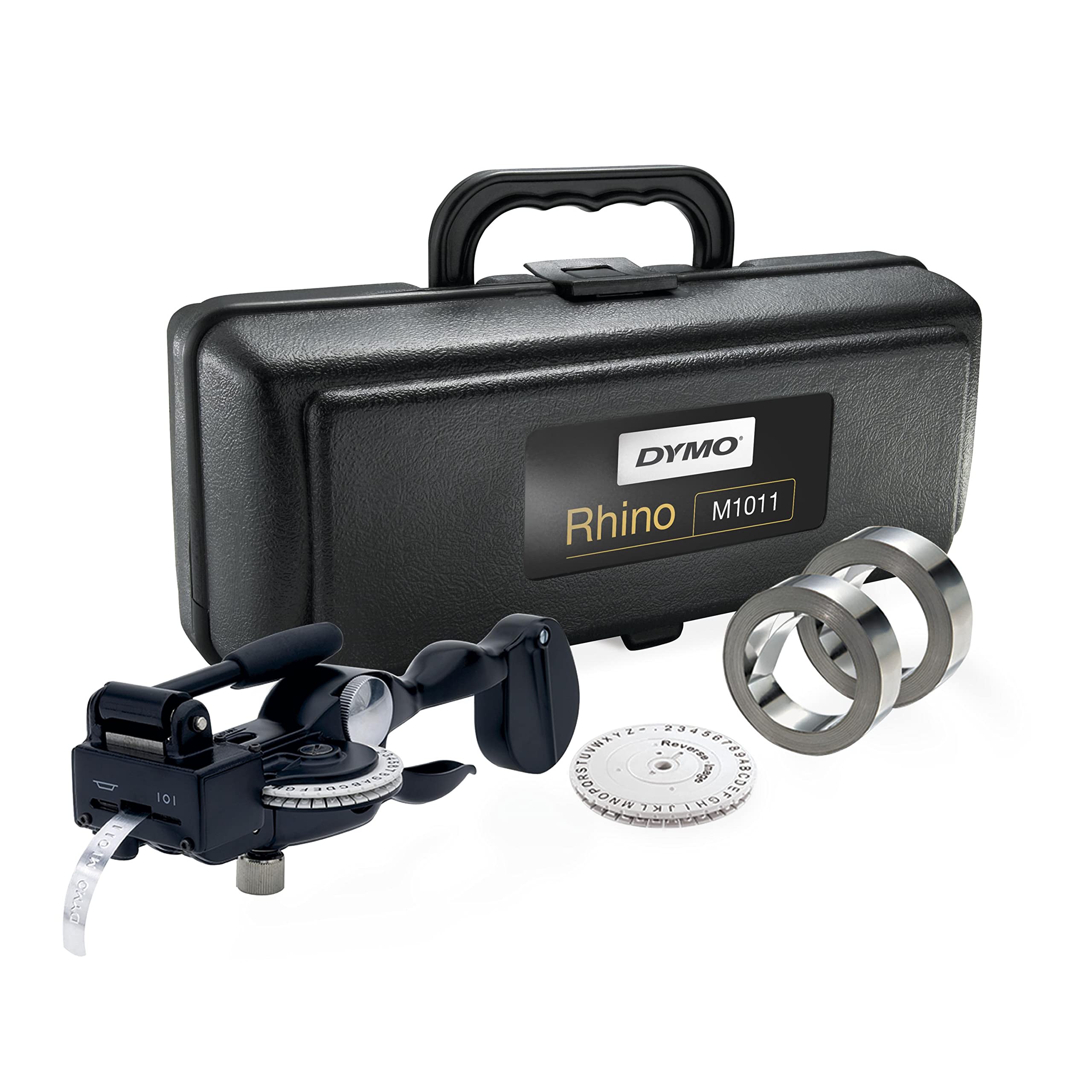 Dymo Rhino M1011 im stabilen Hartschalenkoffer Etikettendrucker