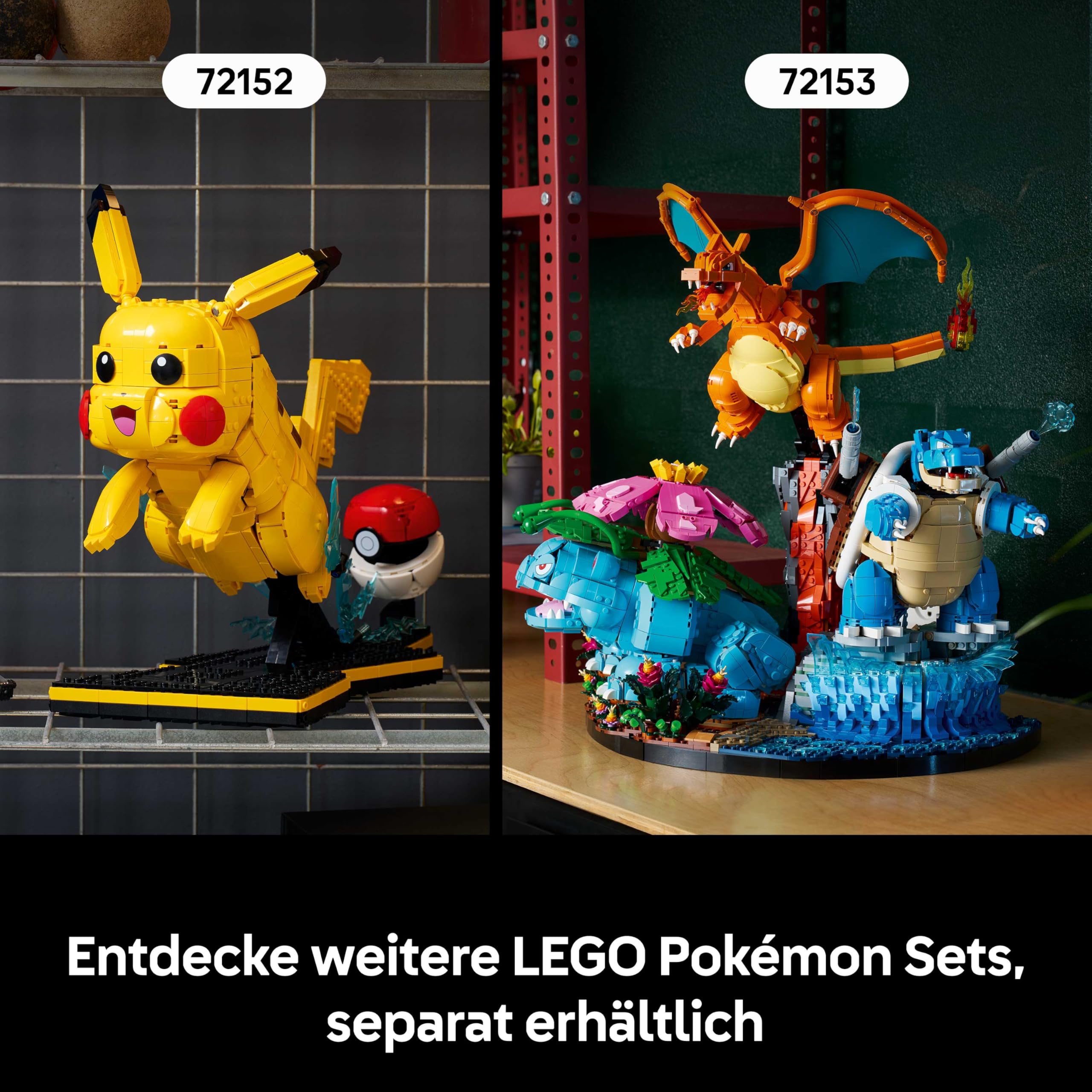 LEGO Pokémon Evoli Figur - Bauset für Erwachsene, 72151