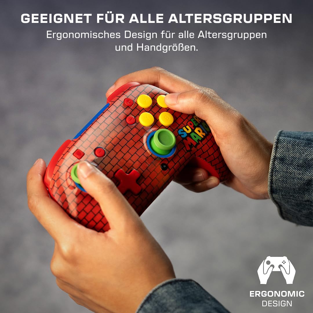 Turtle Beach Kabelloser Rematch Controller für Nintendo Switch 2, Super Mario