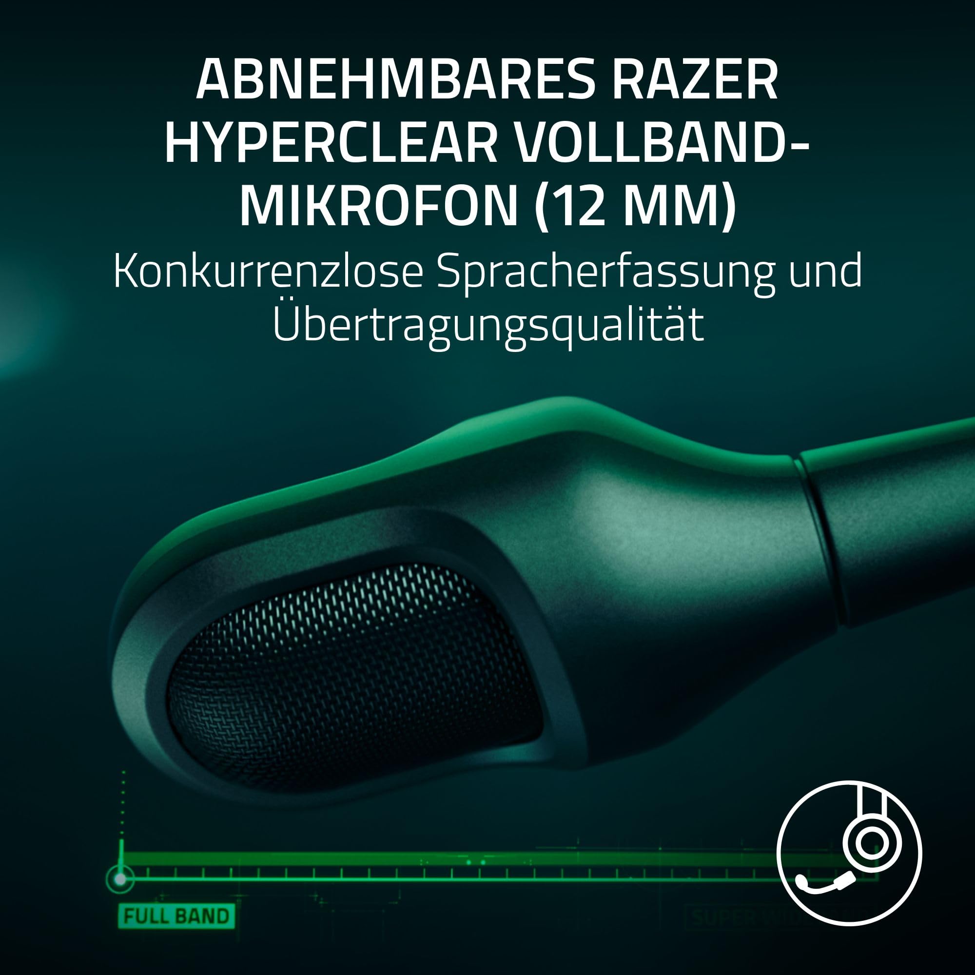 Razer BlackShark V3 Pro - Kabelloses E-Sport-Headset mit ANC