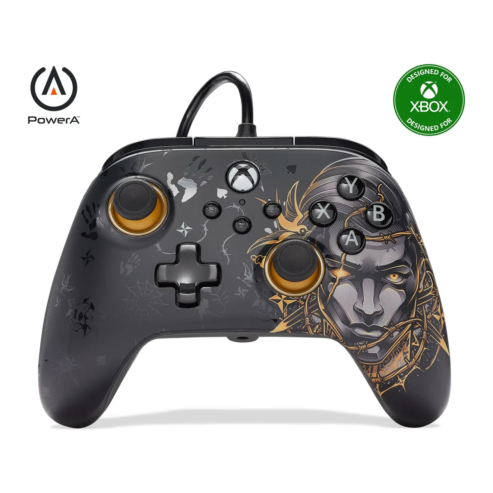 PowerA Advantage Wired Controller für Xbox Series X/S, Fortnite Midas (XBGP0238-01)