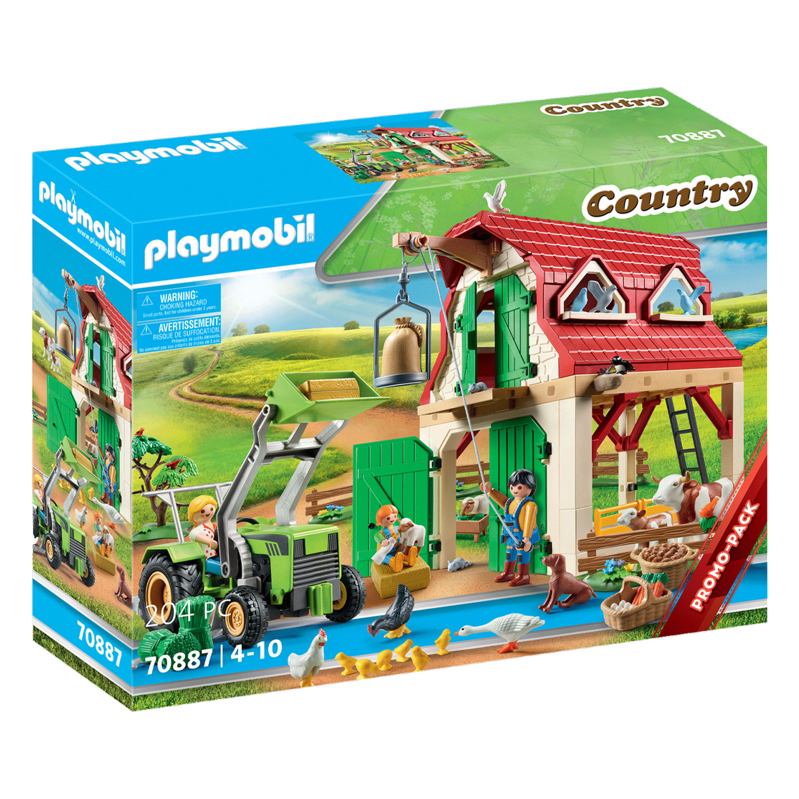 playmobil 70887 Country Bauernhof mit Kleintieraufzucht
