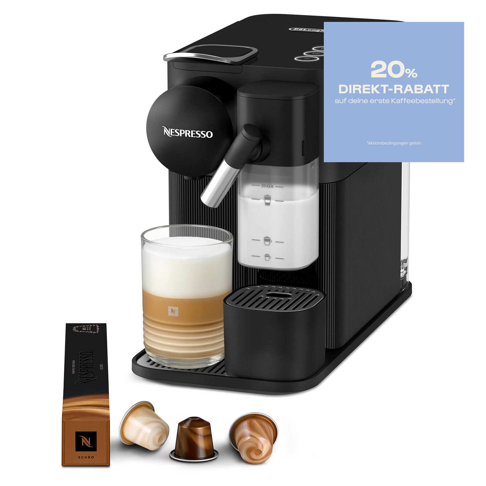 De'Longhi  Lattissima One Nespresso-Kapselmaschine