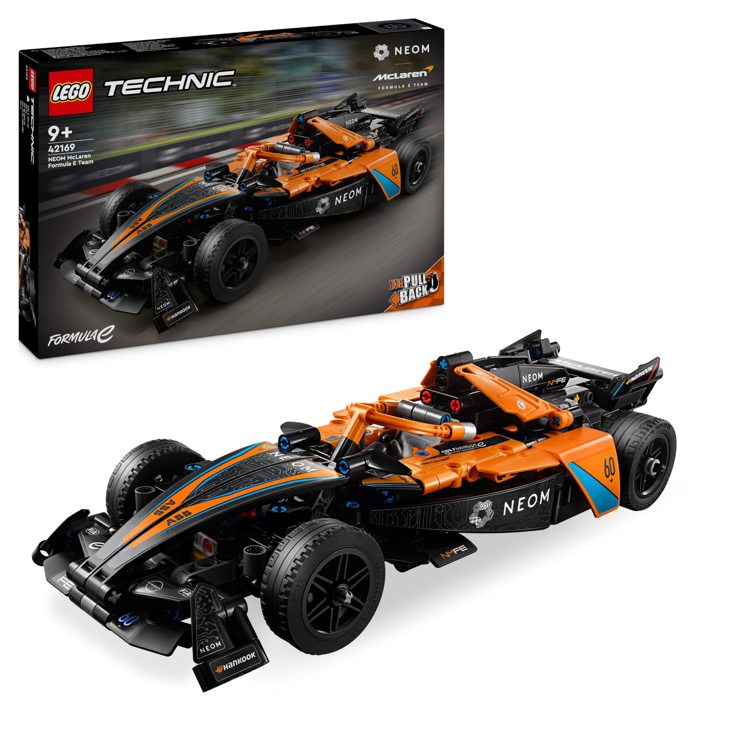 LEGO Technic NEOM McLaren Formula E Race Car, Rennwagen 42169