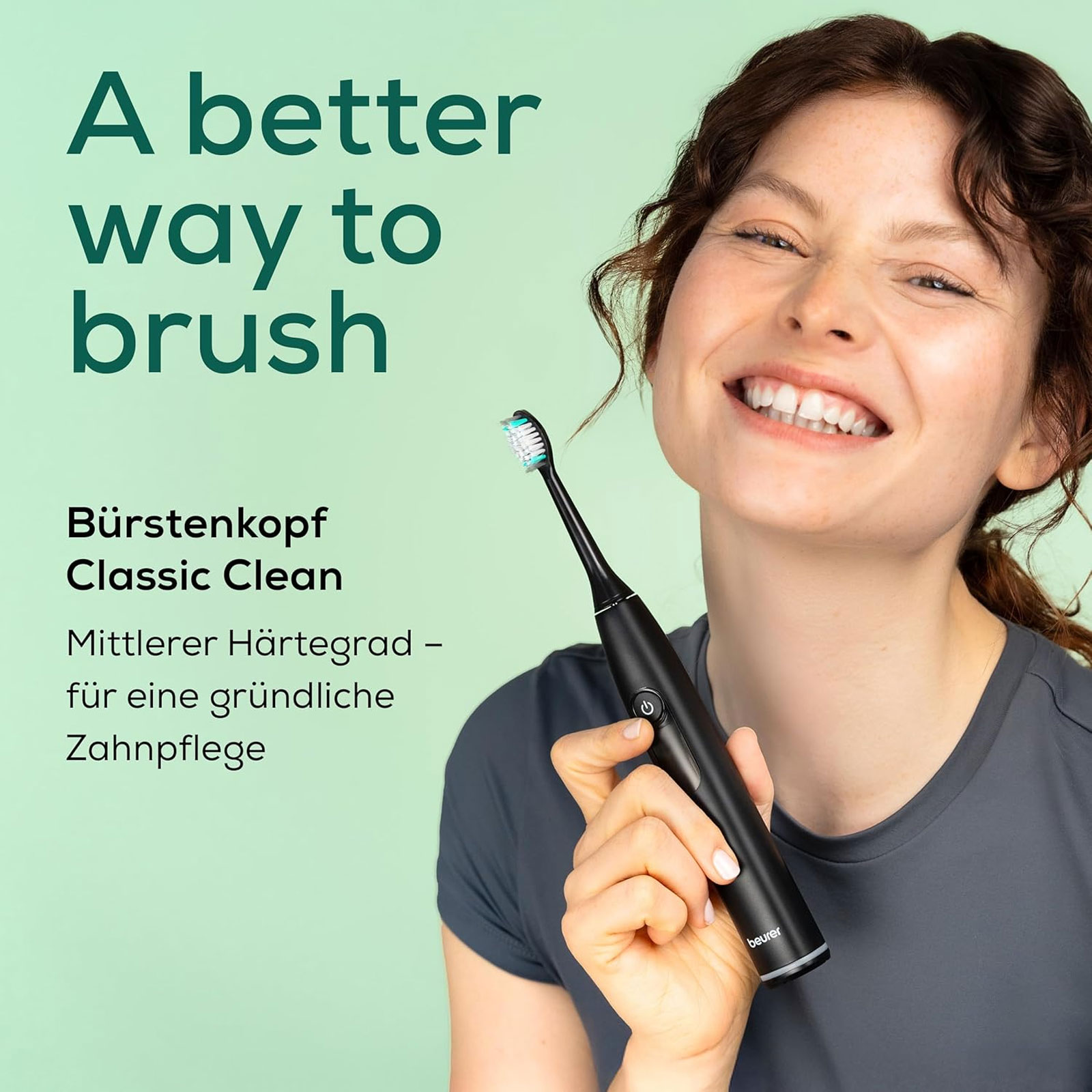 BEURER Classic Clean 4er Aufsteckbürsten