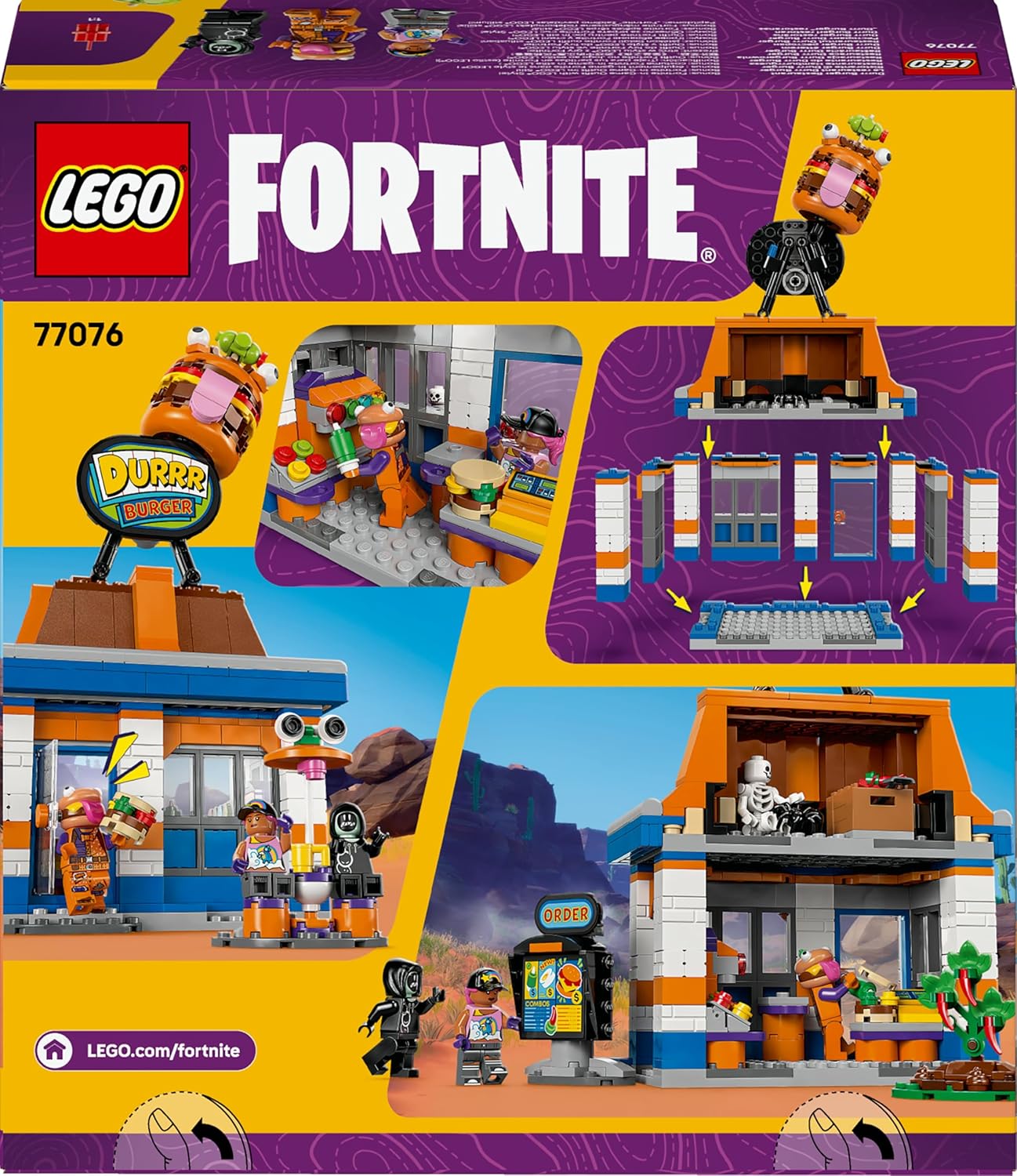 LEGO Fortnite Durrr Burger Restaurant 77076