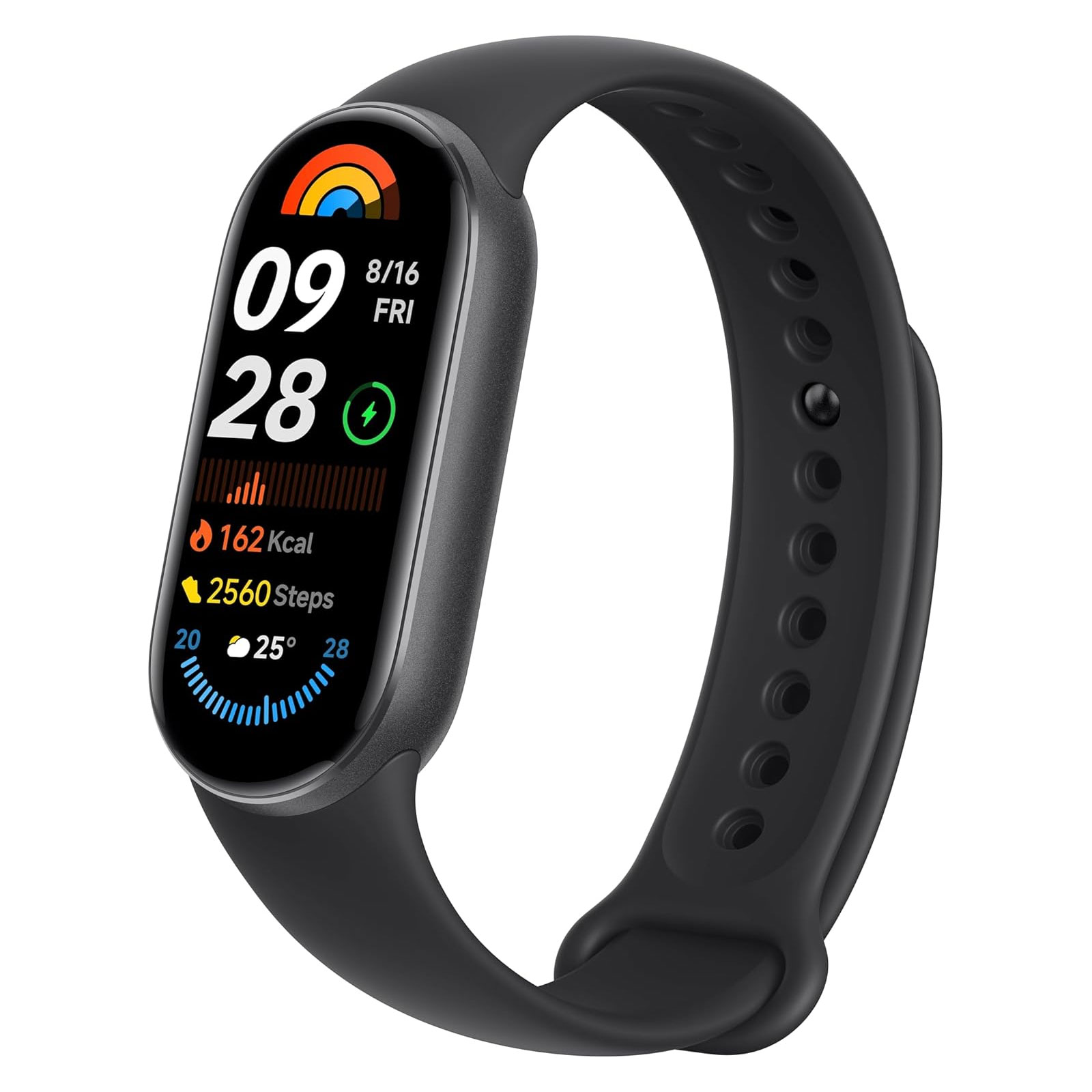 Xiaomi Smart Band 9 Midnight Black Fitness Tracker (Herzfrequenzmessung)