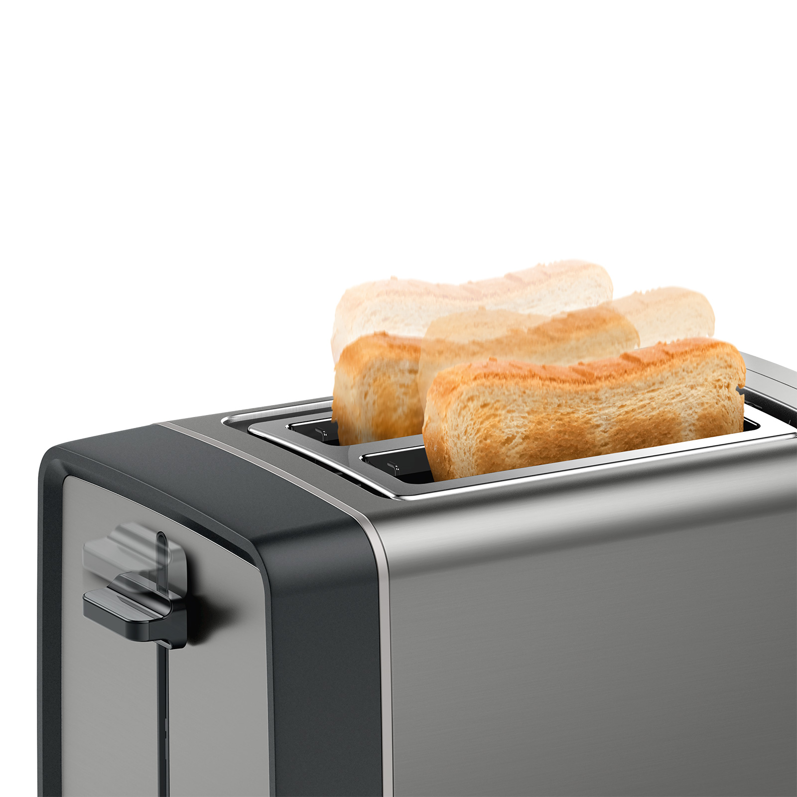 Bosch TAT5P425DE Toaster Kompakt classic grey crystal