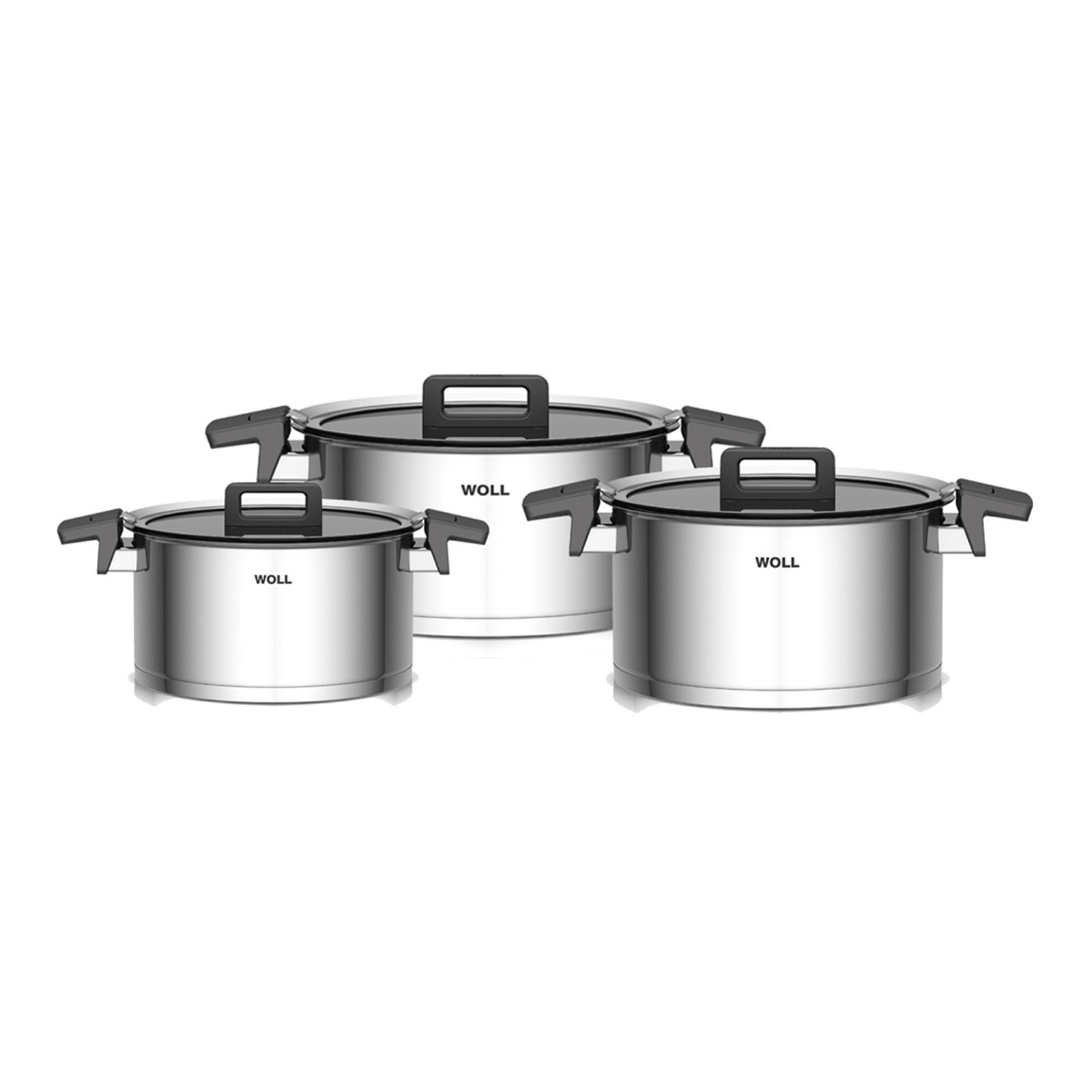 Woll Topfset 6 teilig Edelstahl