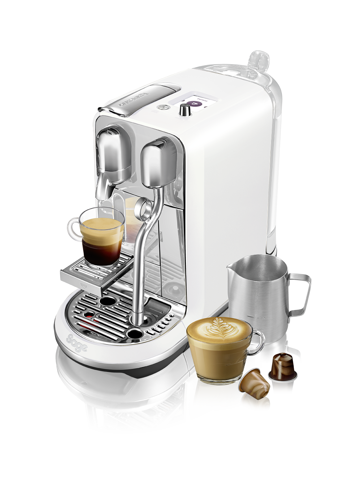 Sage The Creatista Plus Nespresso-Maschine Sea Salt