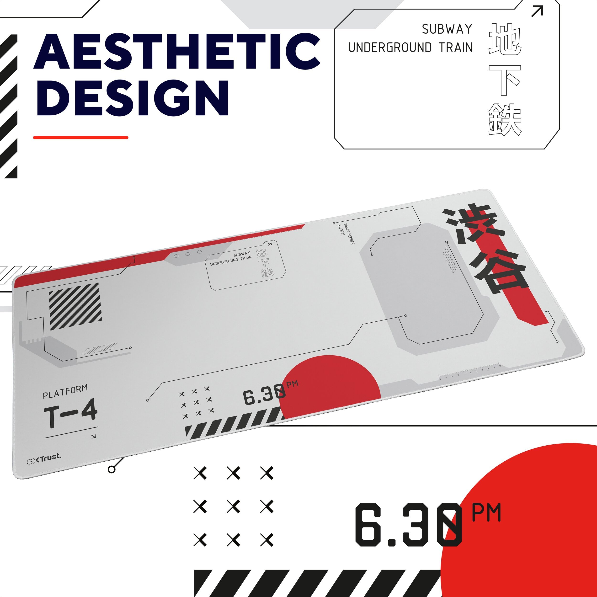 Trust GXT 759 Gaming Mauspad XXL Japan