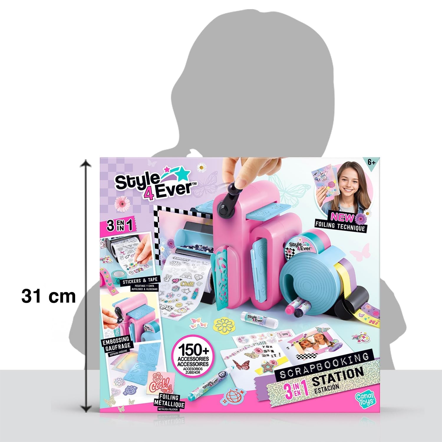 Canal Toys - Style 4 Ever - 3-in-1 Scrapbooking Studio