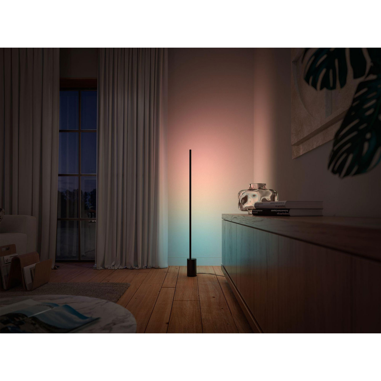 Philips Hue Gradient Signe Stehleuchte, Schwarz