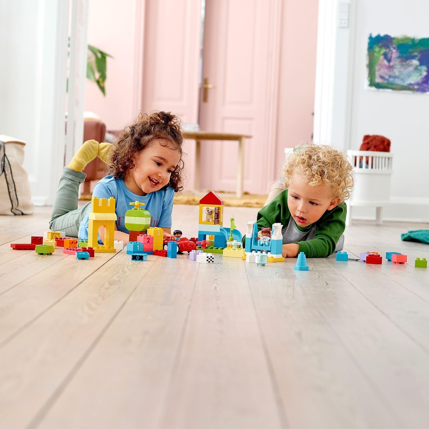 LEGO DUPLO Classic Steinebox - Montessori Spielzeug ab 1 Jahr