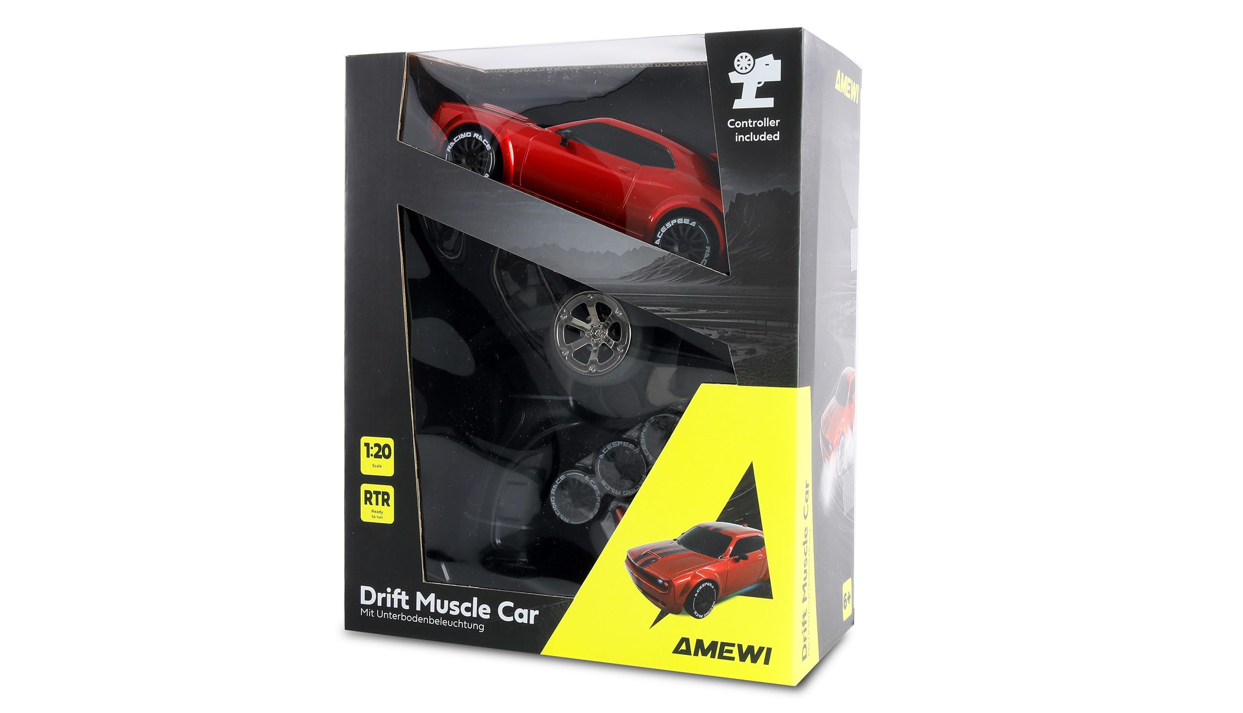 Amewi Drift Muscle Car Onroad/Drift Gyro 4WD 1:20 RTR Amewi Drift Muscle Car Onroad/Drift Gyro 4WD 1:20 RTR