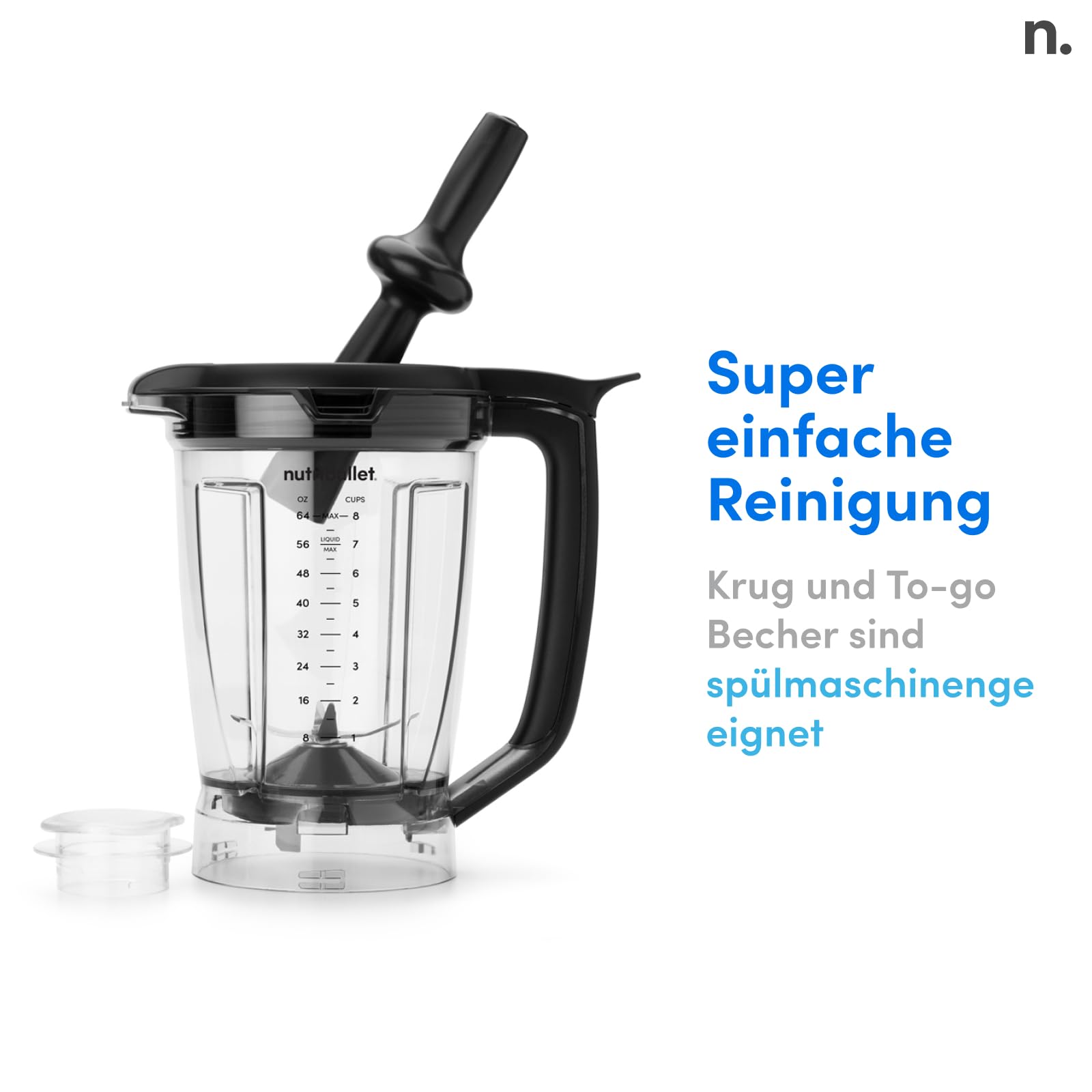 nutribullet Full Size Blender Combo, Elektrischer Mixer