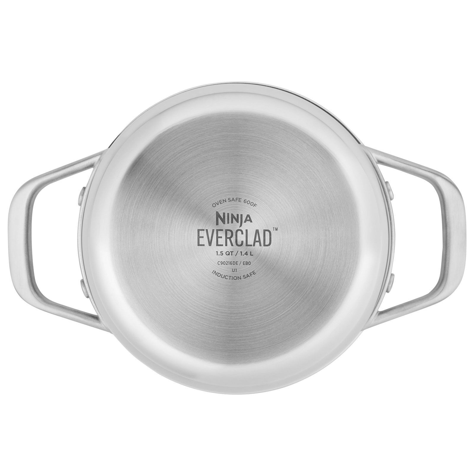 Ninja C90216DE EverClad Suppentopf 16cm Edelstahl