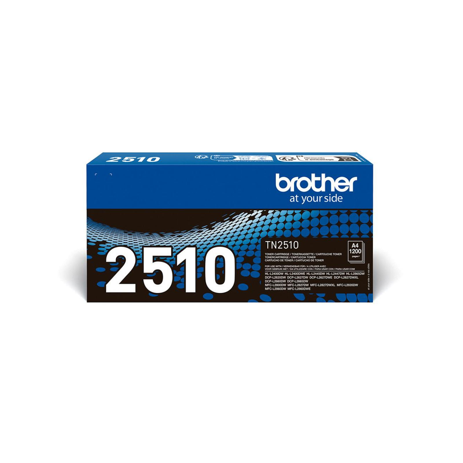 BROTHER TN-2510 Toner, Schwarz BROTHER TN-2510 Toner, Schwarz