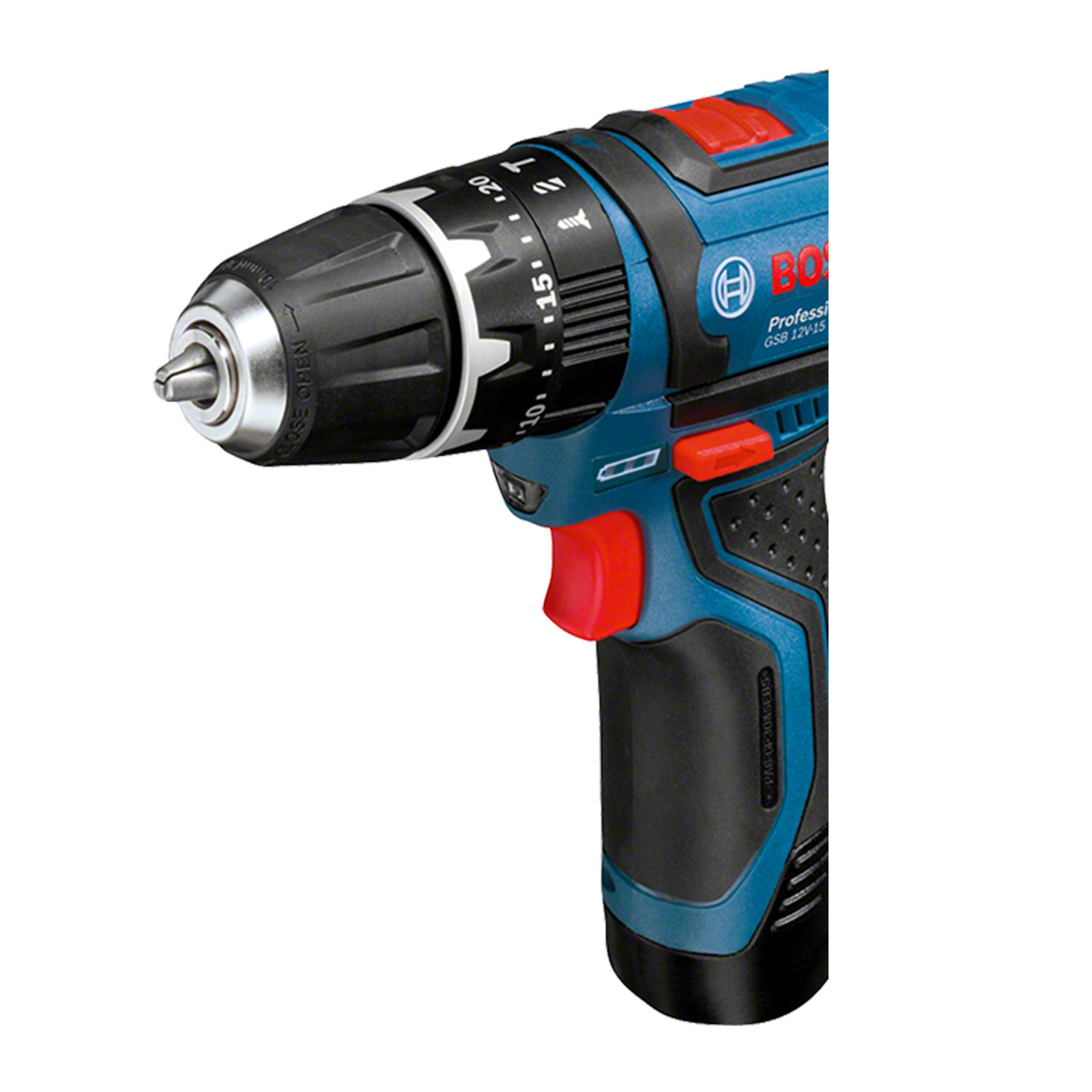 Bosch Professional GSB 12V-15 Set Schlagbohrschrauber (Akku)