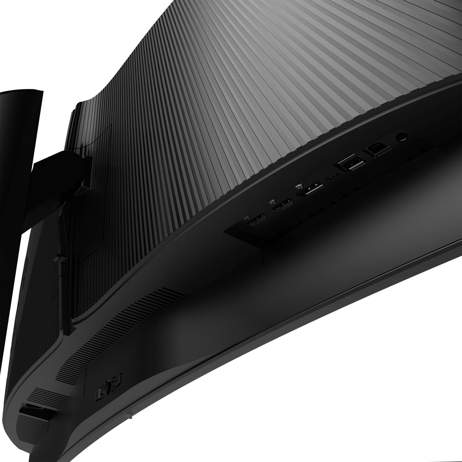 MSI Gaming-Monitor MPG 491CQPDE, Schwarz, 49 Zoll, DQHD, OLED, Curved, 144 Hz, 0,03 ms (USB-Hub, HDMI, DisplayPort, höhenverstellbar, neigbar, schwenkbar, VESA Adaptive Sync)