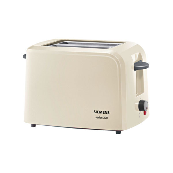 Siemens Kunststoff Toaster Kompakt series 300  TT3A0107 creme