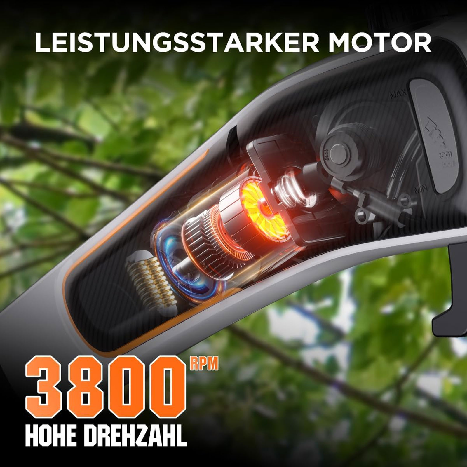 Litheli U20 Hochentaster 20V/2.0Ah