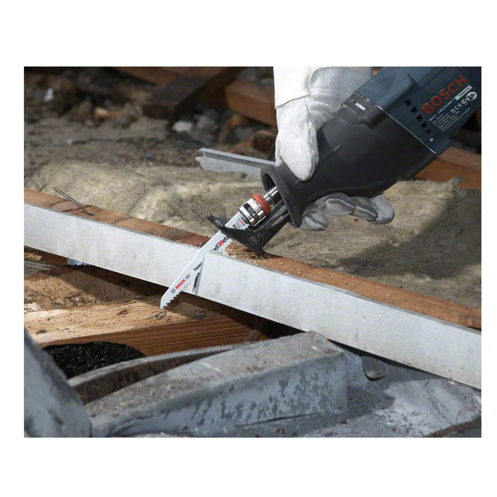 Bosch Professional 100 Fuchsschwanzsaegebl. S 611 DF Saegeblatt fuer Saebelsaege Bosch Professional 100 Fuchsschwanzsaegebl. S 611 DF Saegeblatt fuer Saebelsaege