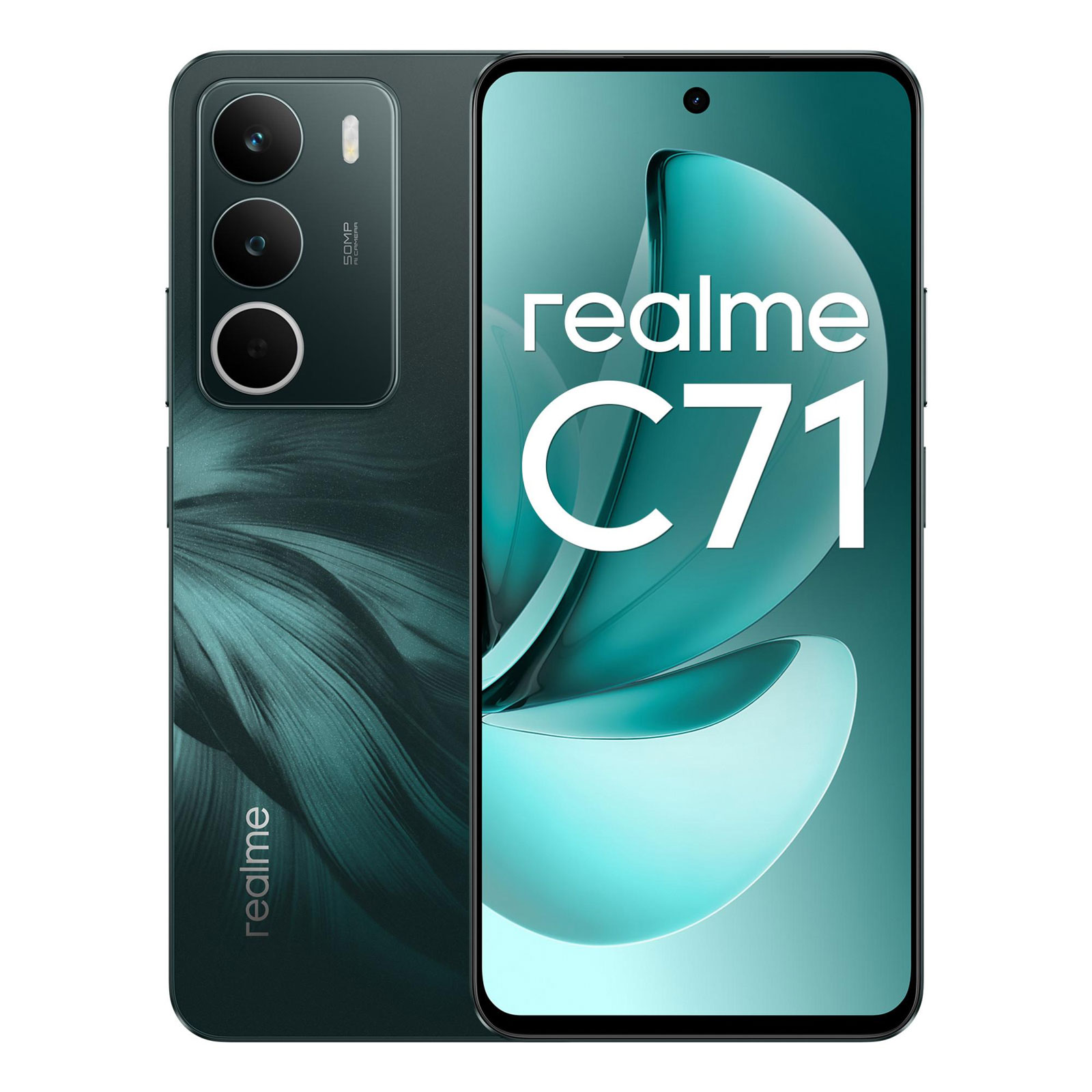 realme C71 256GB Forest Owl Smartphone (6,67 Zoll, 50 MP, 6.000-mAh, Octa-Core, grün)