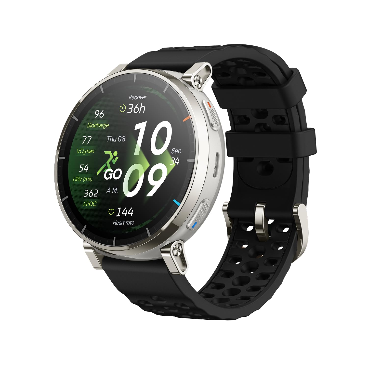 Amazfit Active 3 Premium 45mm GPS Lauf-Smartwatch