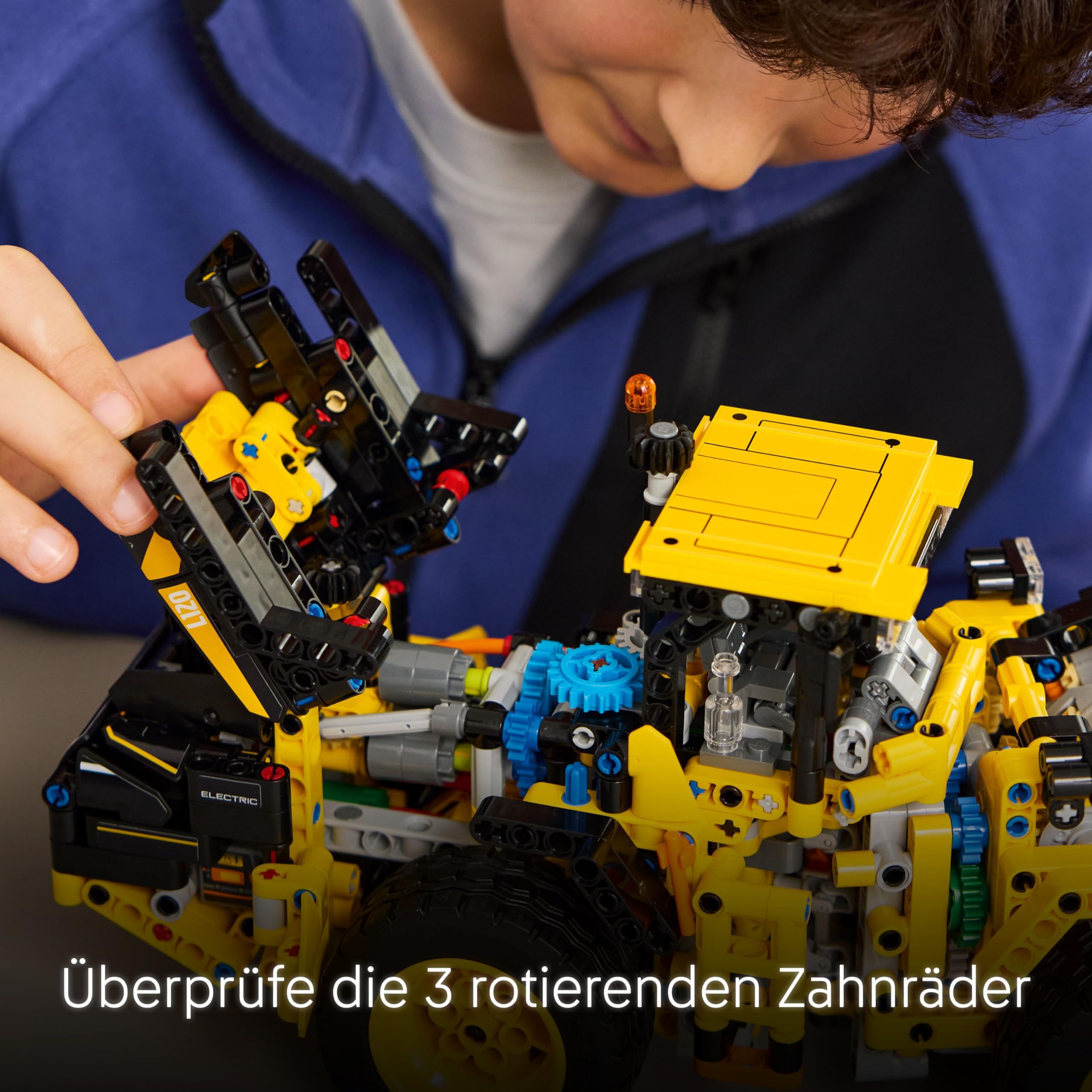 LEGO Technic Volvo L120 Electric Radlader - Baufahrzeug 42209