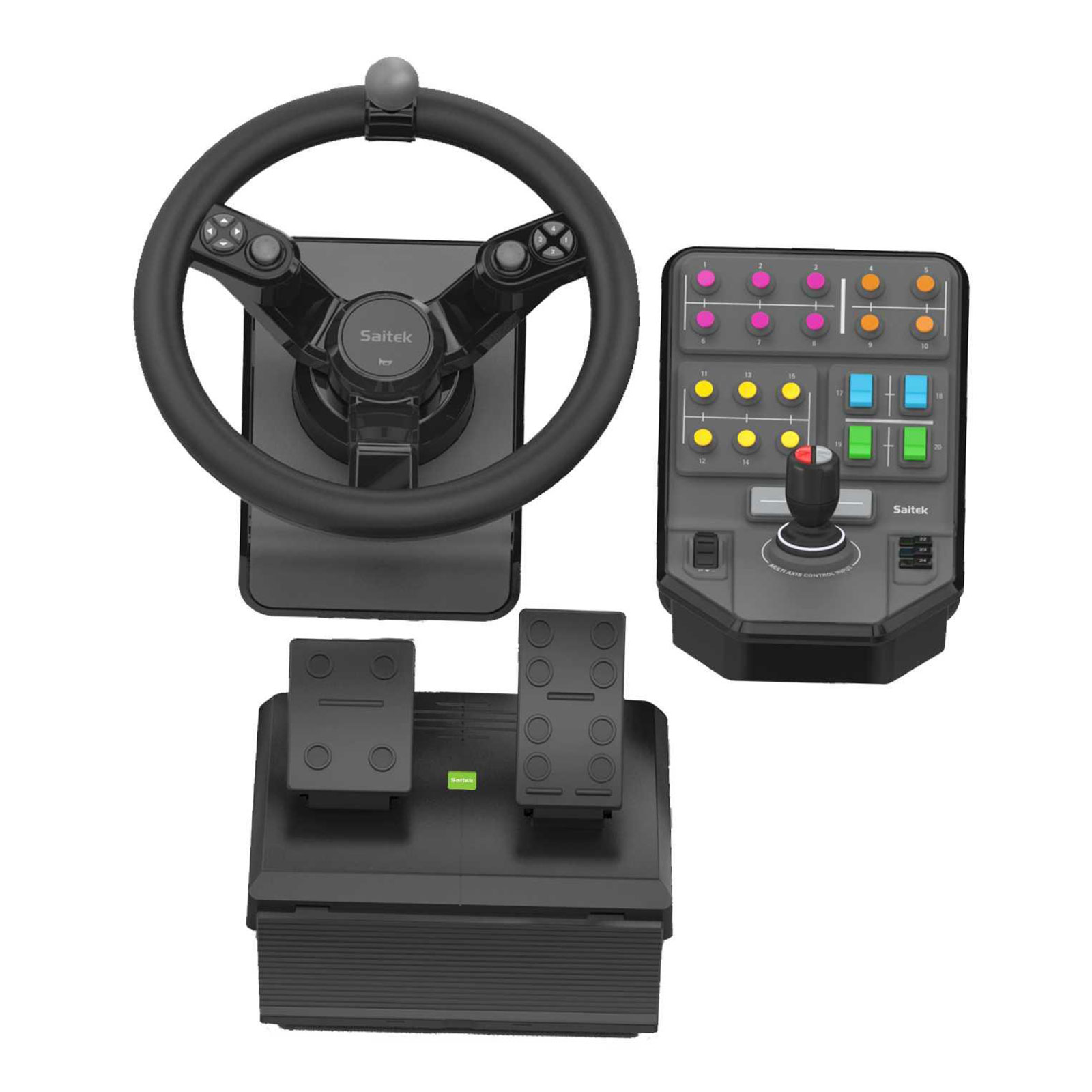 Saitek HEAVY EQUIPMENT BUNDLE FARM SIM CONTROLLER (945-000062)