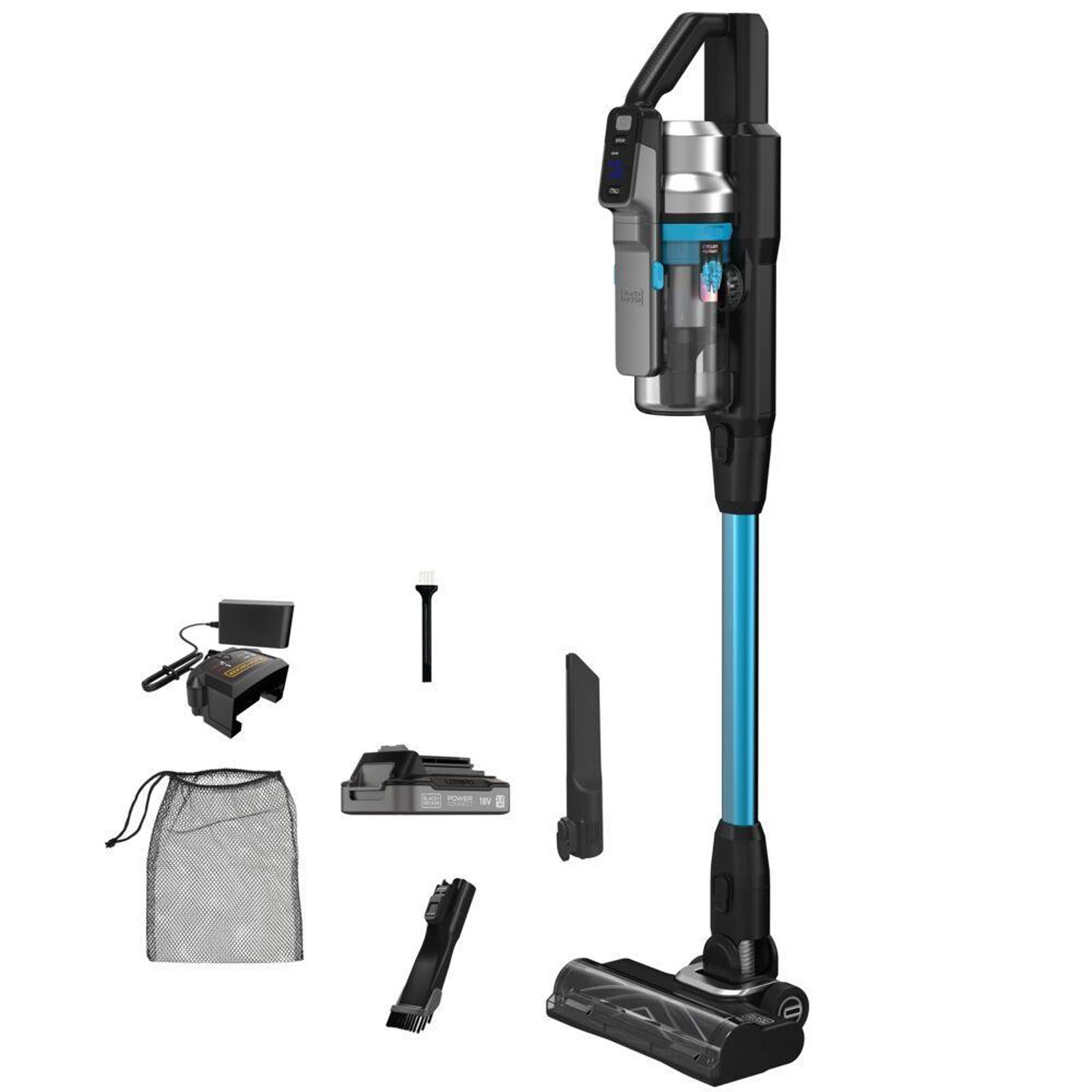 Black + Decker Premier 18V Akku Staubsauger