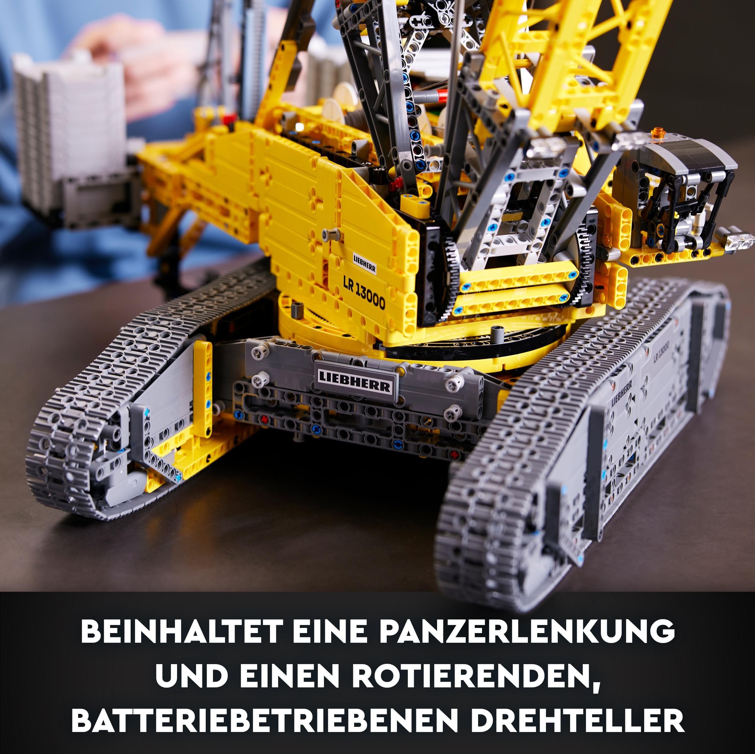 LEGO Technic Liebherr LR 13000 Raupenkran Set 42146
