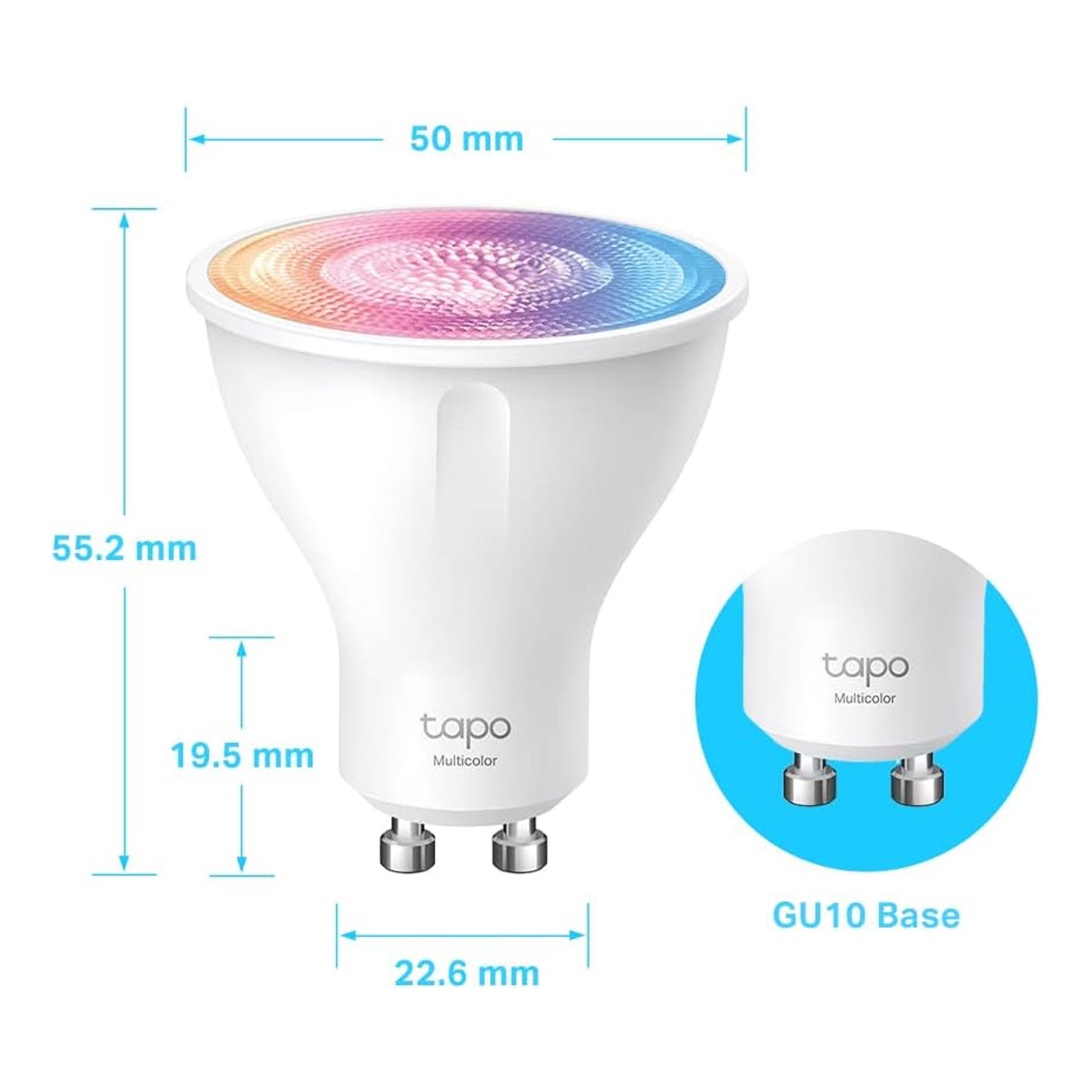 Tapo L630 Smart Wi-Fi-Strahler LED Lampe 4 Stück