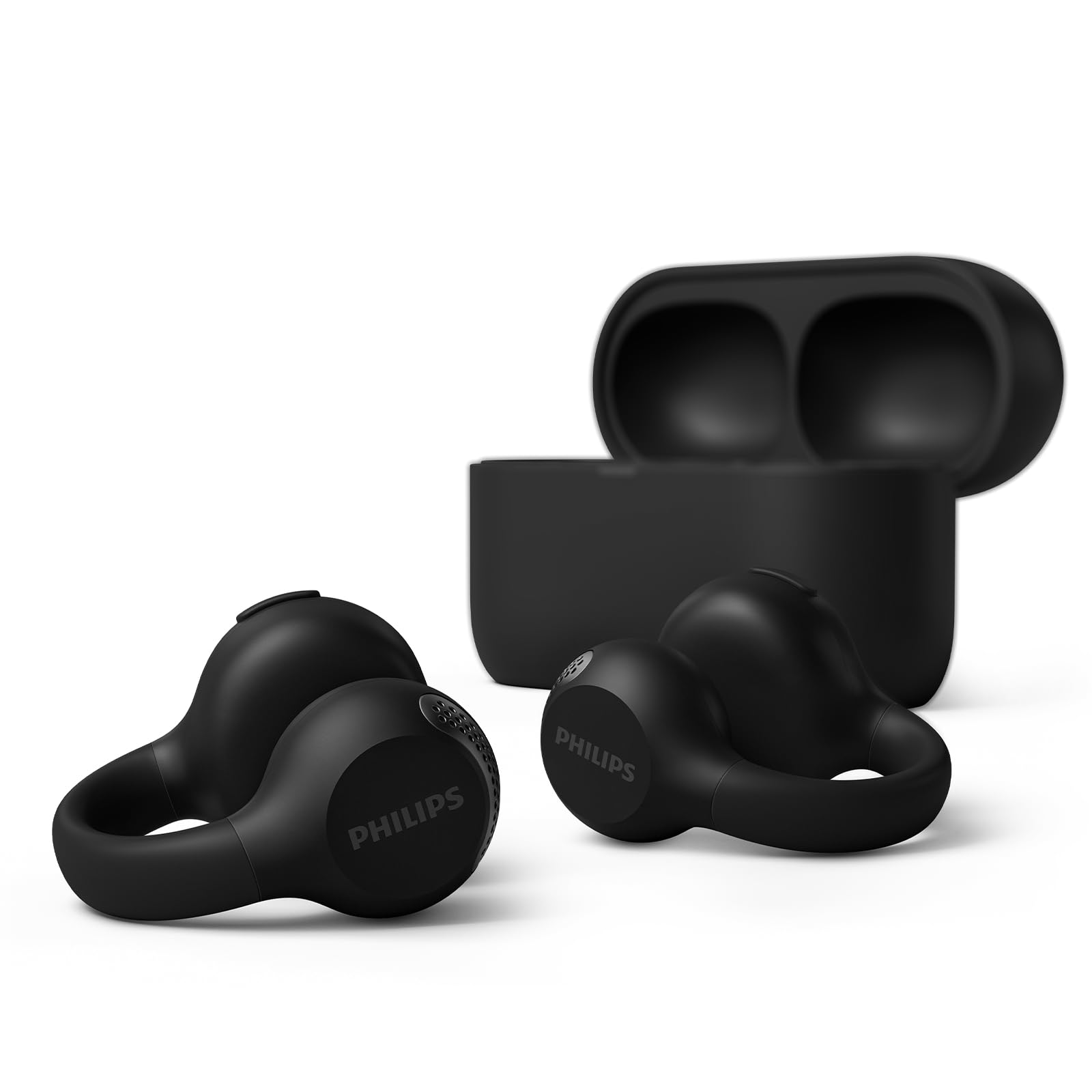 Philips TAQ2000 ohraufliegende True Wireless Multipoint-Bluetooth-Ohrhörer