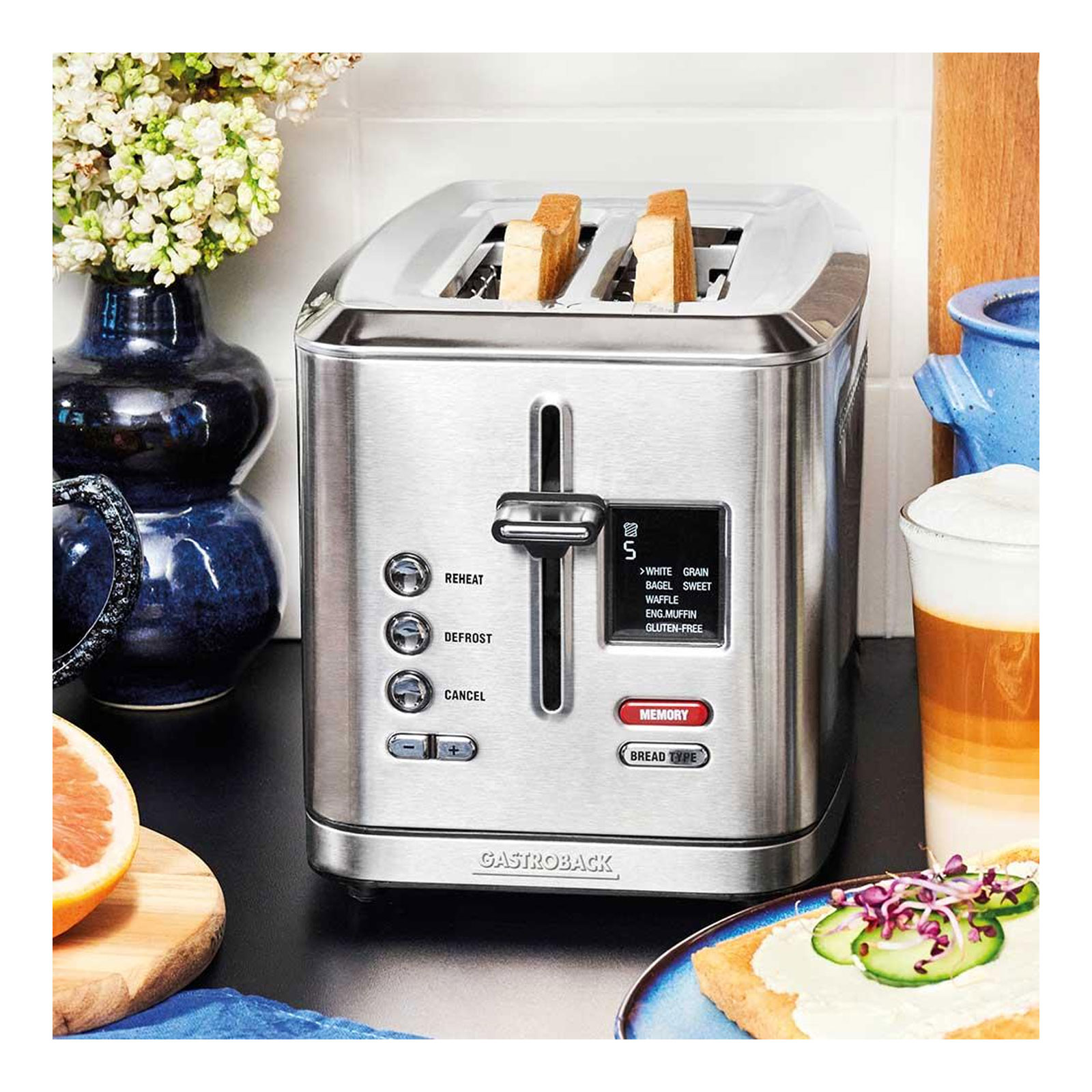 Gastroback 42395 Design Toaster Digital 2S