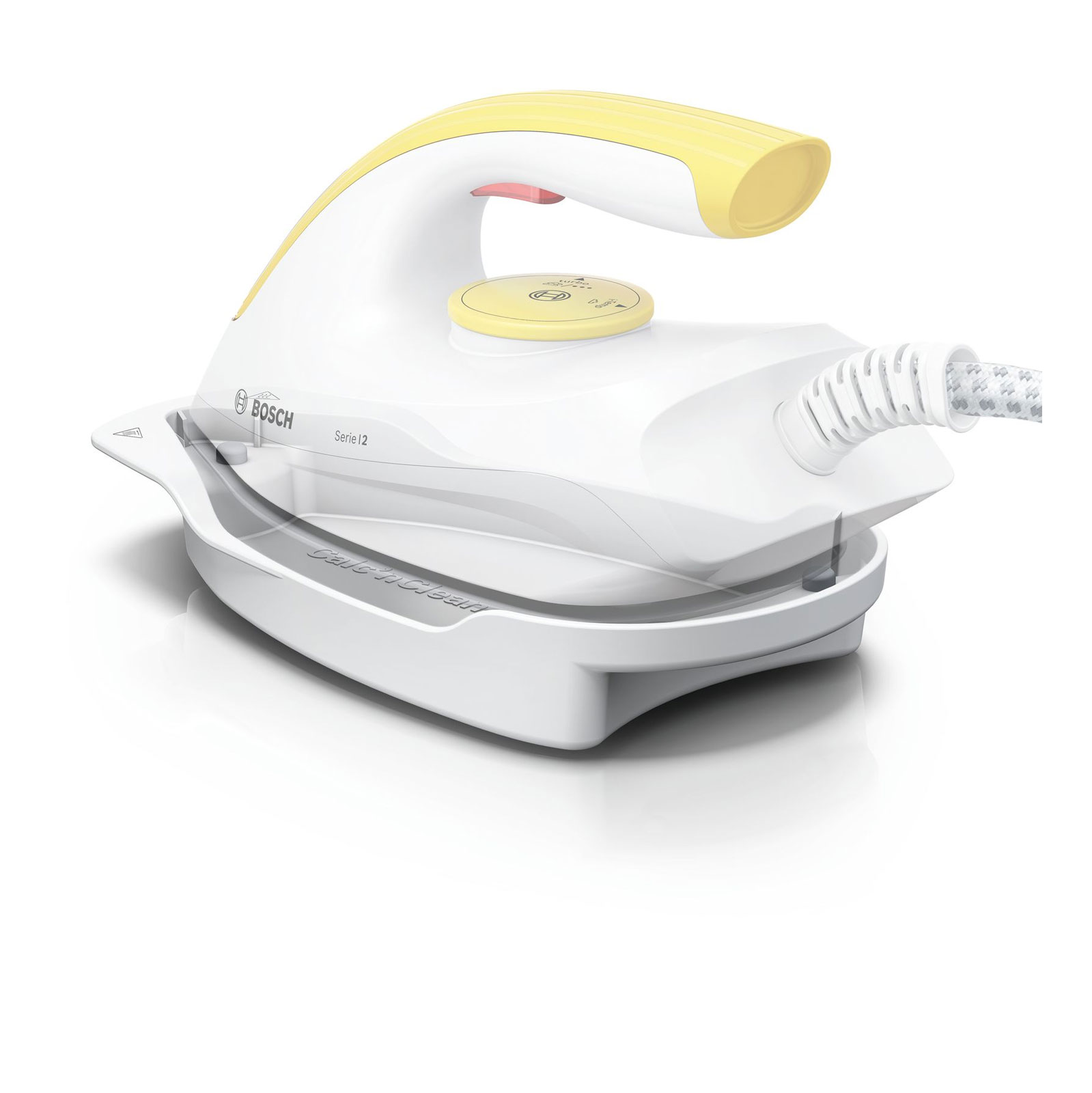 Bosch TDS2120 Dampfstation Palladium weiß/gelb