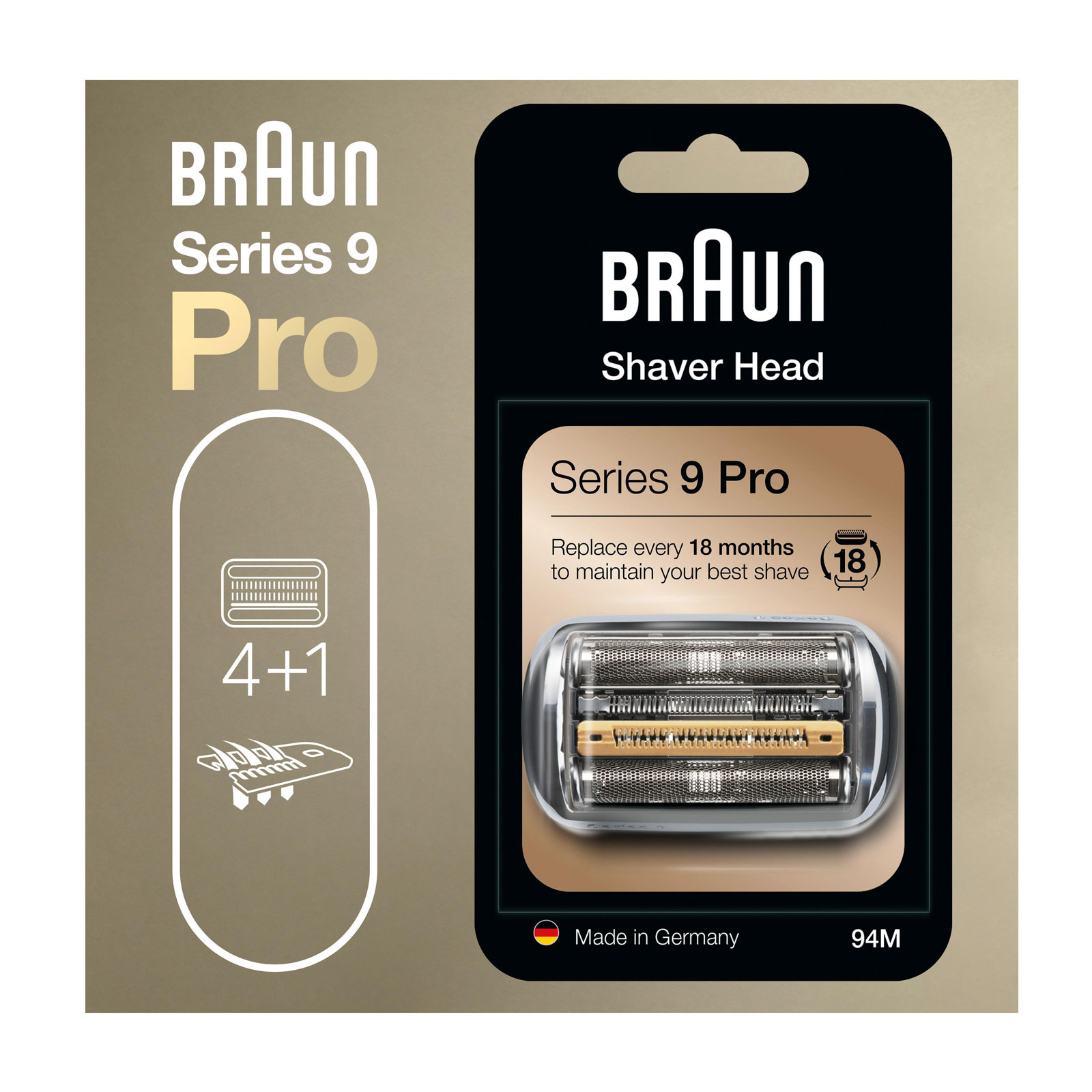 Braun Series 9 Pro  KP 94M Ersatzscherteil