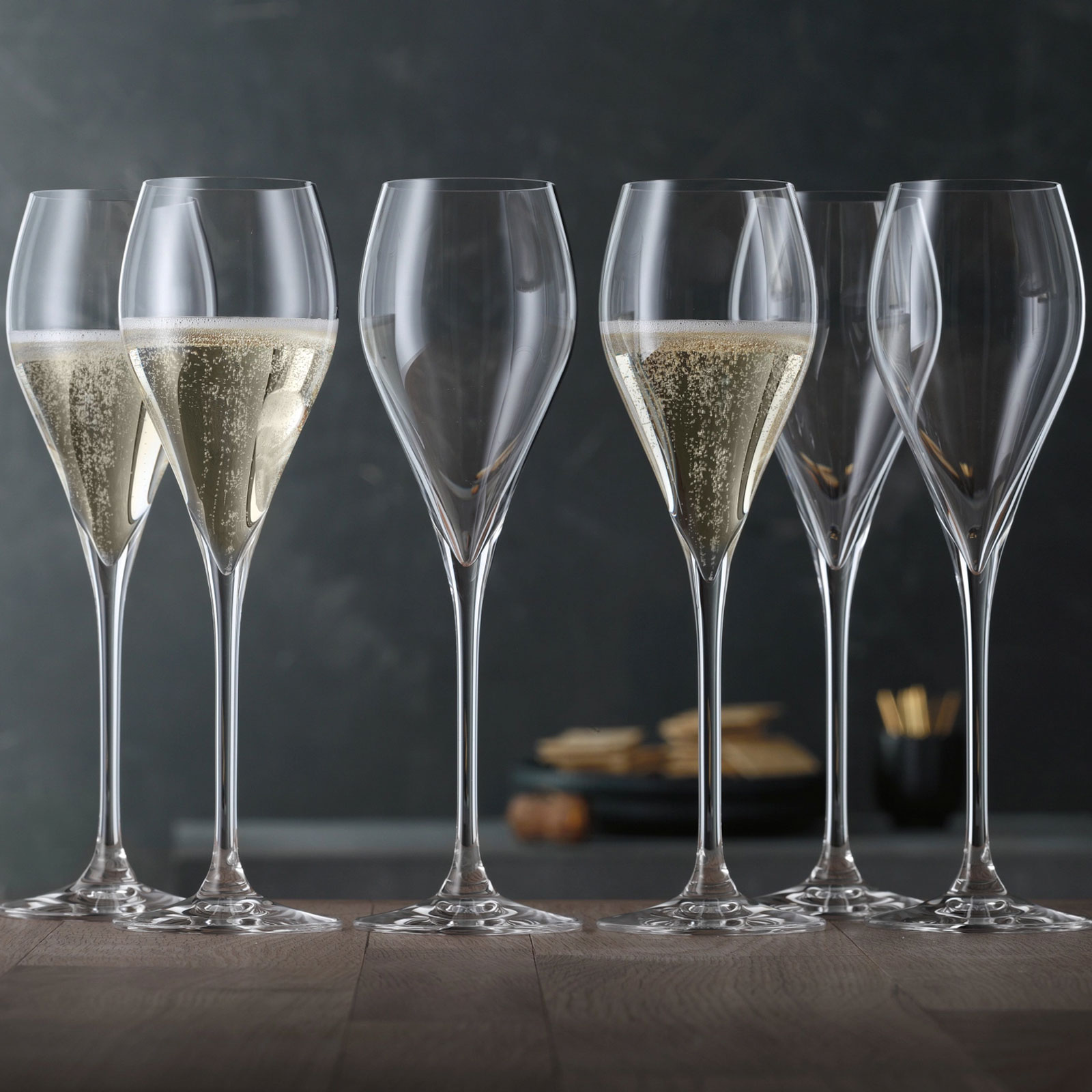 Spiegelau Sparkling Party 4900329 Champagner Weinglas 6er Set