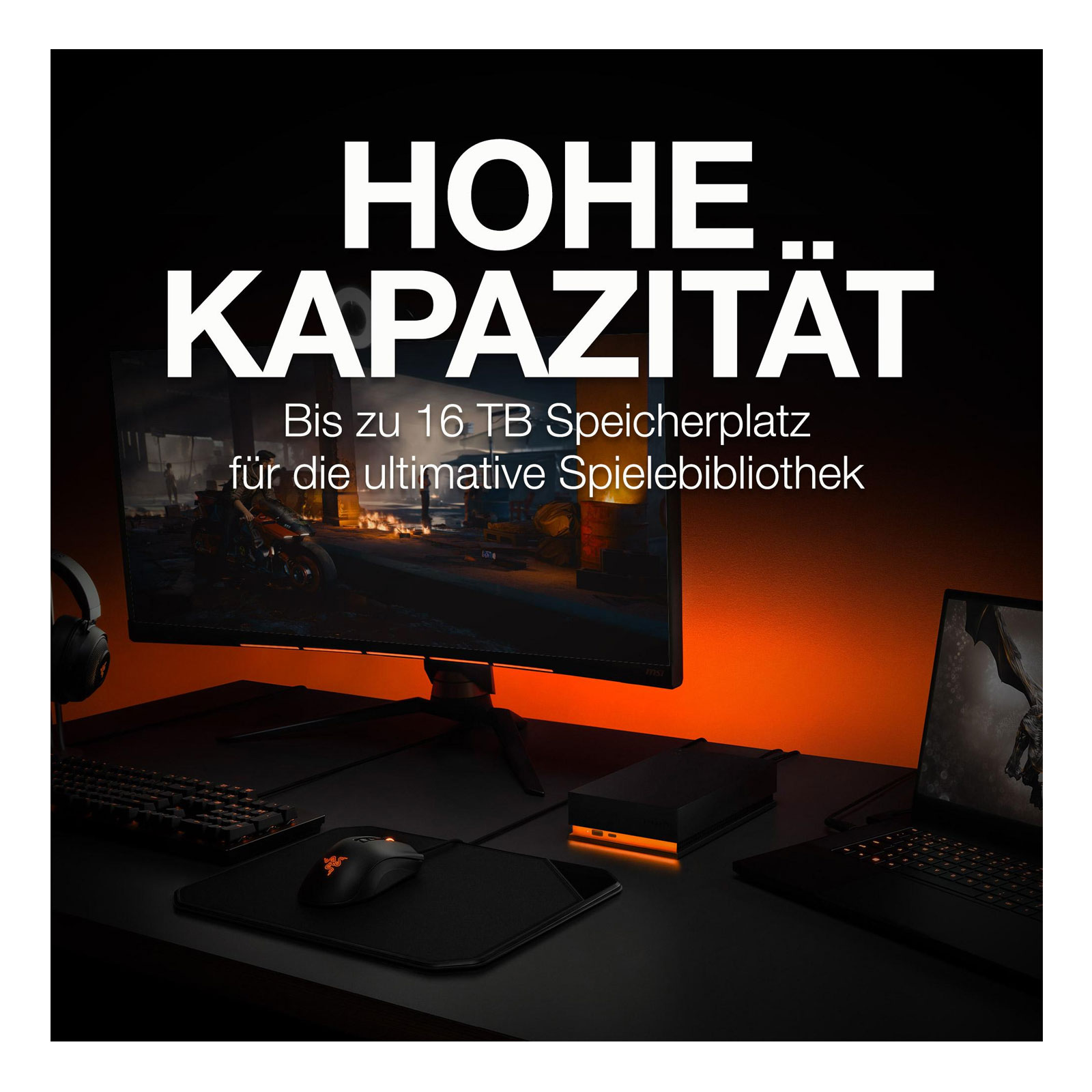 Seagate FireCuda Gaming SSD 8 TB Festplatte Seagate FireCuda Gaming SSD 8 TB Festplatte