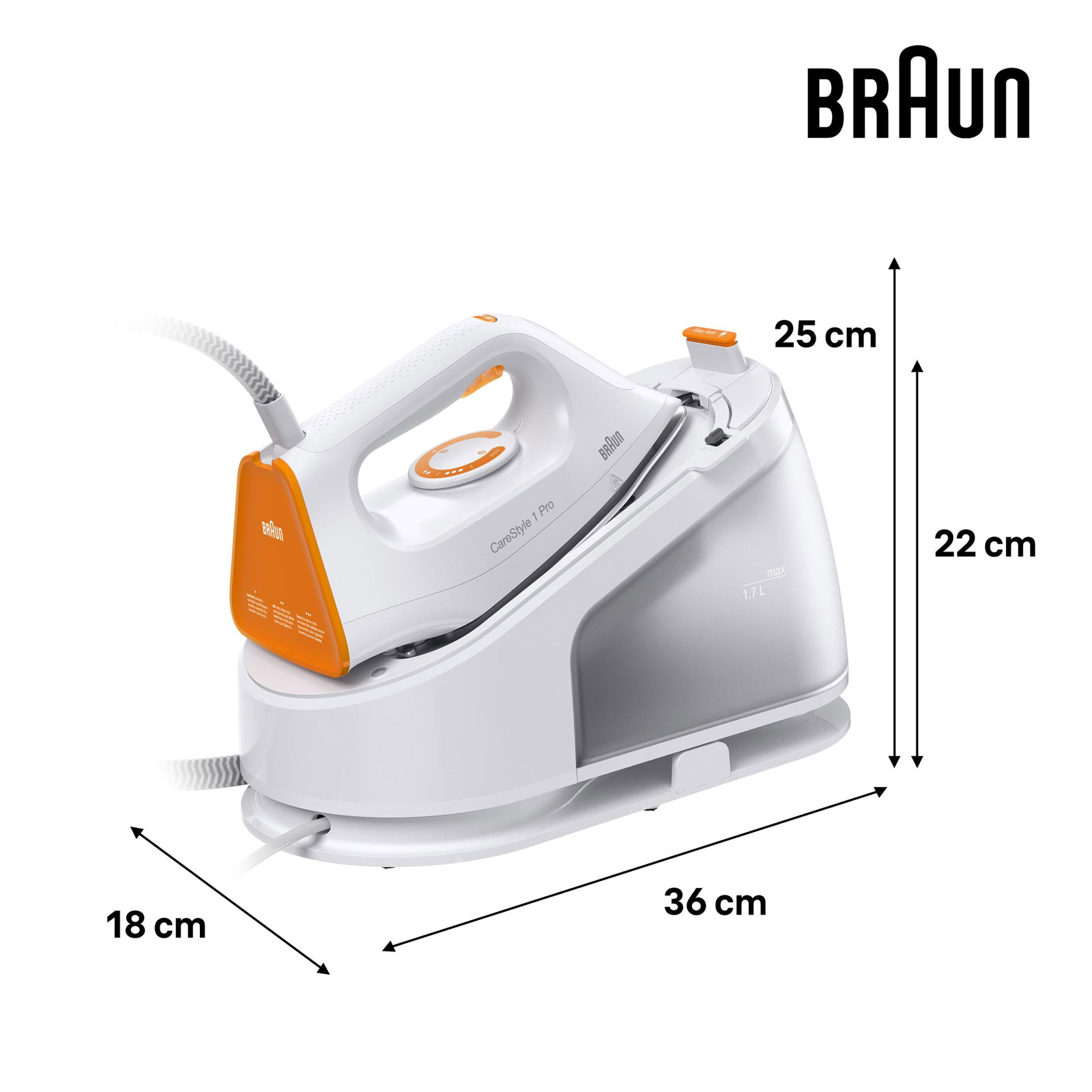 Braun IS 1511 WH CareStyle 1 Pro Dampfbügelstation