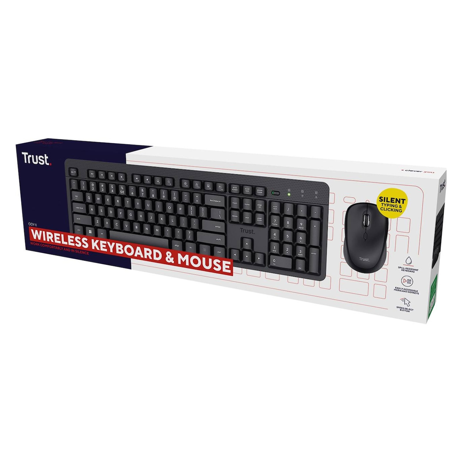 TRU ODY II WL KEYBOARD  MOUSE