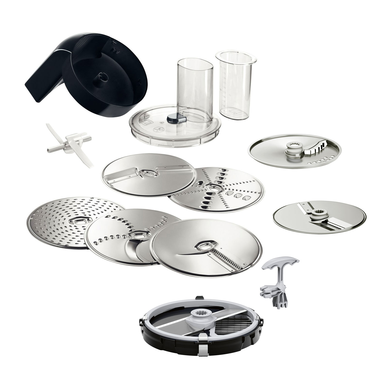 Bosch Küchenmaschinen Zubehör Set MUZ9CC1 + MUZ9SC1 + MUZ9PS1 +MUZXLVL1 