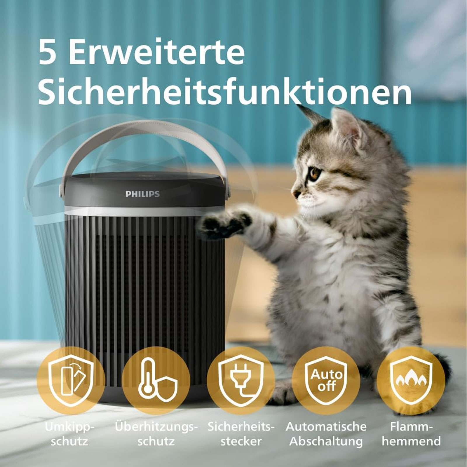 Philips CX3120/01 Smart Keramik-Heizlüfter